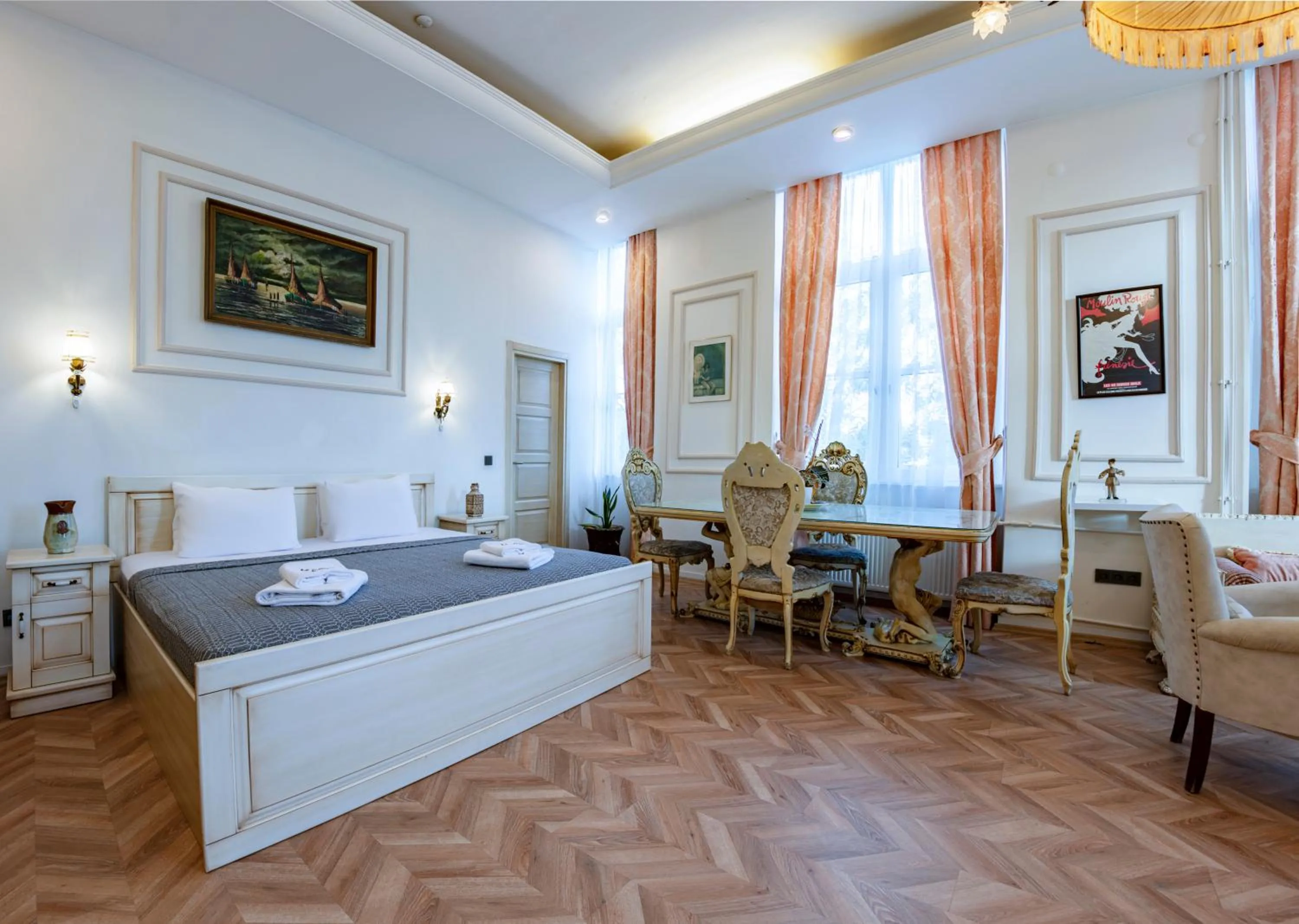 Bed in Cezayir Rooms