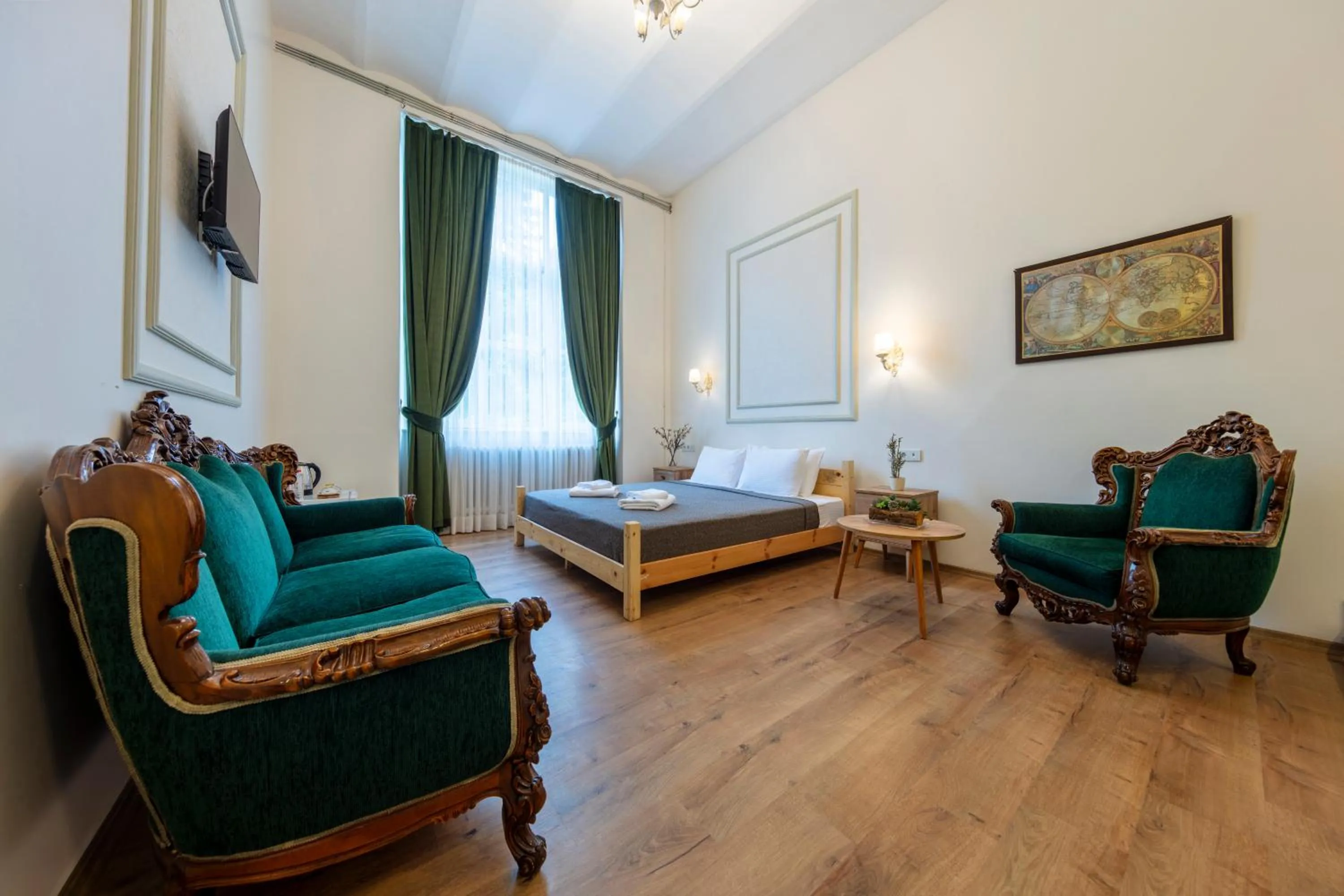 Bed in Cezayir Rooms