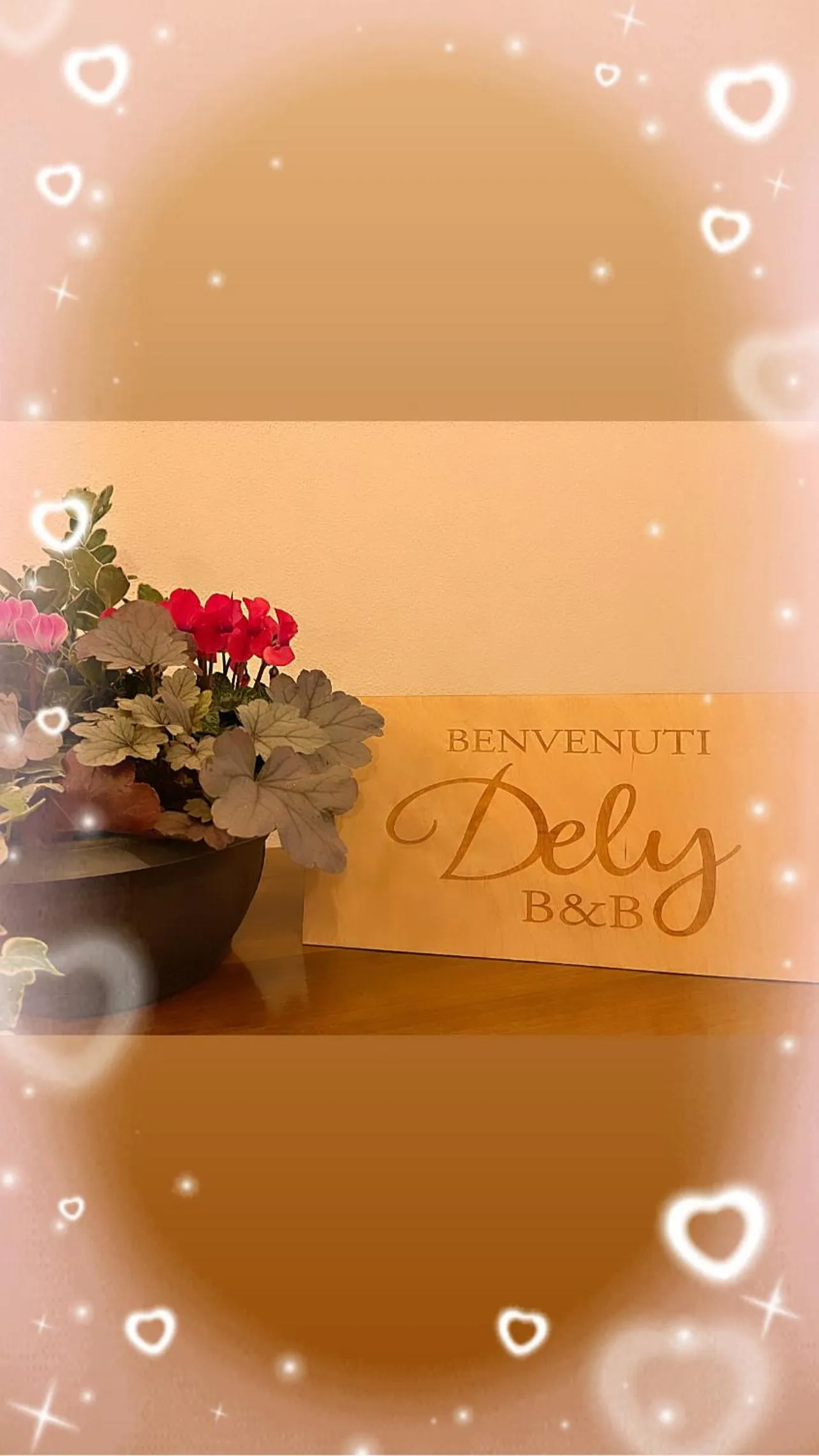 Decorative detail in Dely B&B