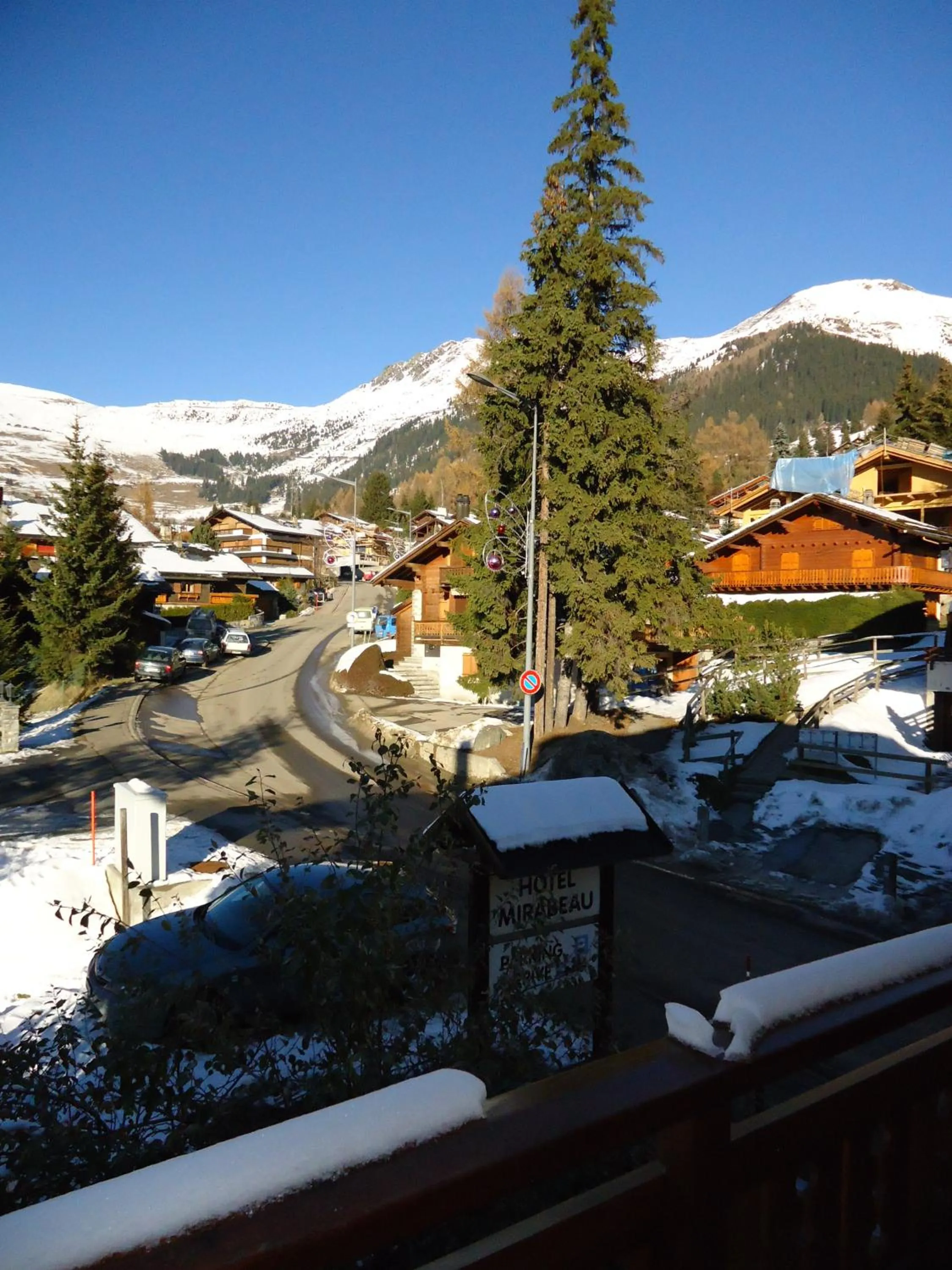 Balcony/Terrace in Hotel Mirabeau