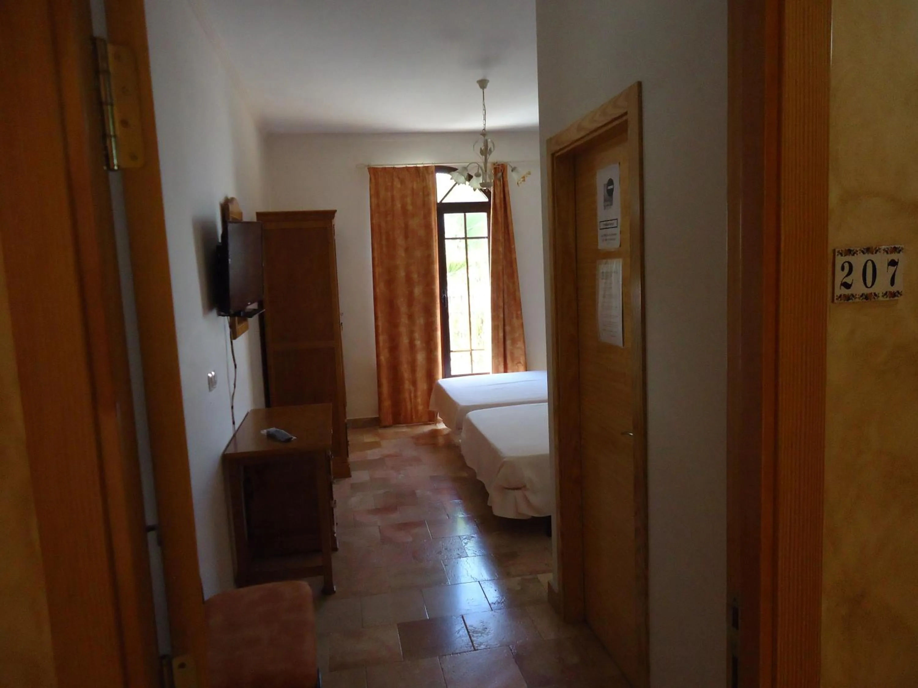 Bed in Hotel Antequera Rural Fortes La Nuit