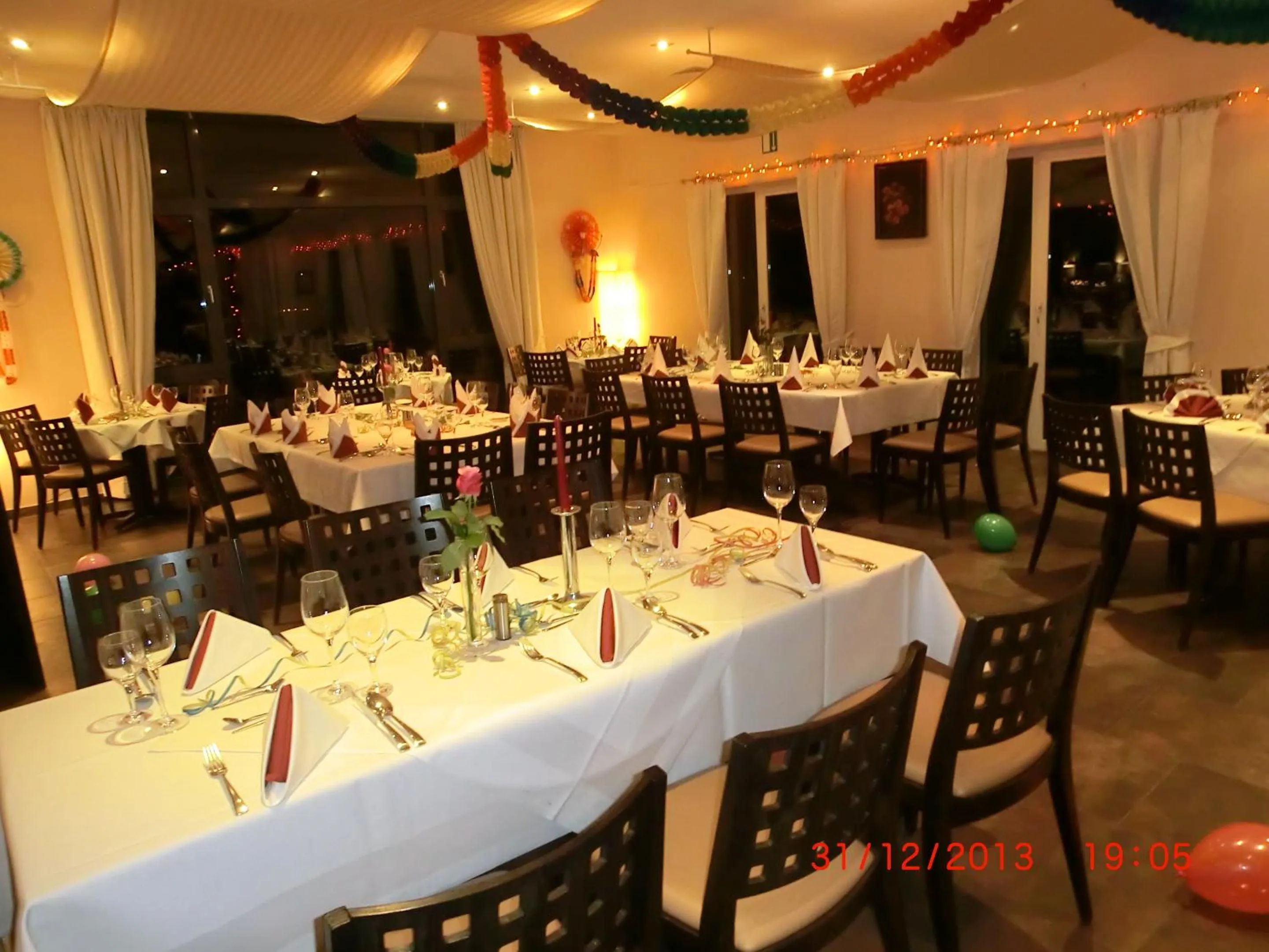 Dining area in Hotel Bismarckhöhe