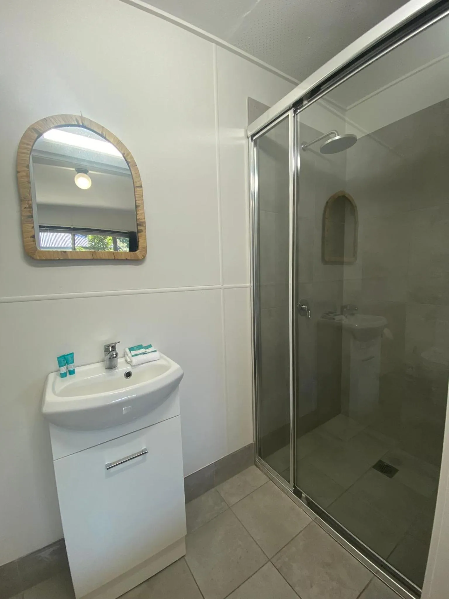 Bathroom in Tiona Holiday Park