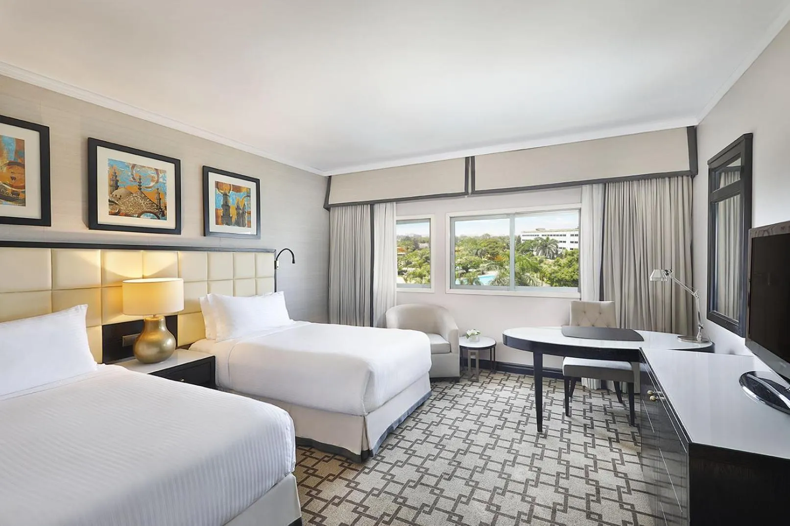 Bedroom, Bed in Hilton Cairo Heliopolis Hotel