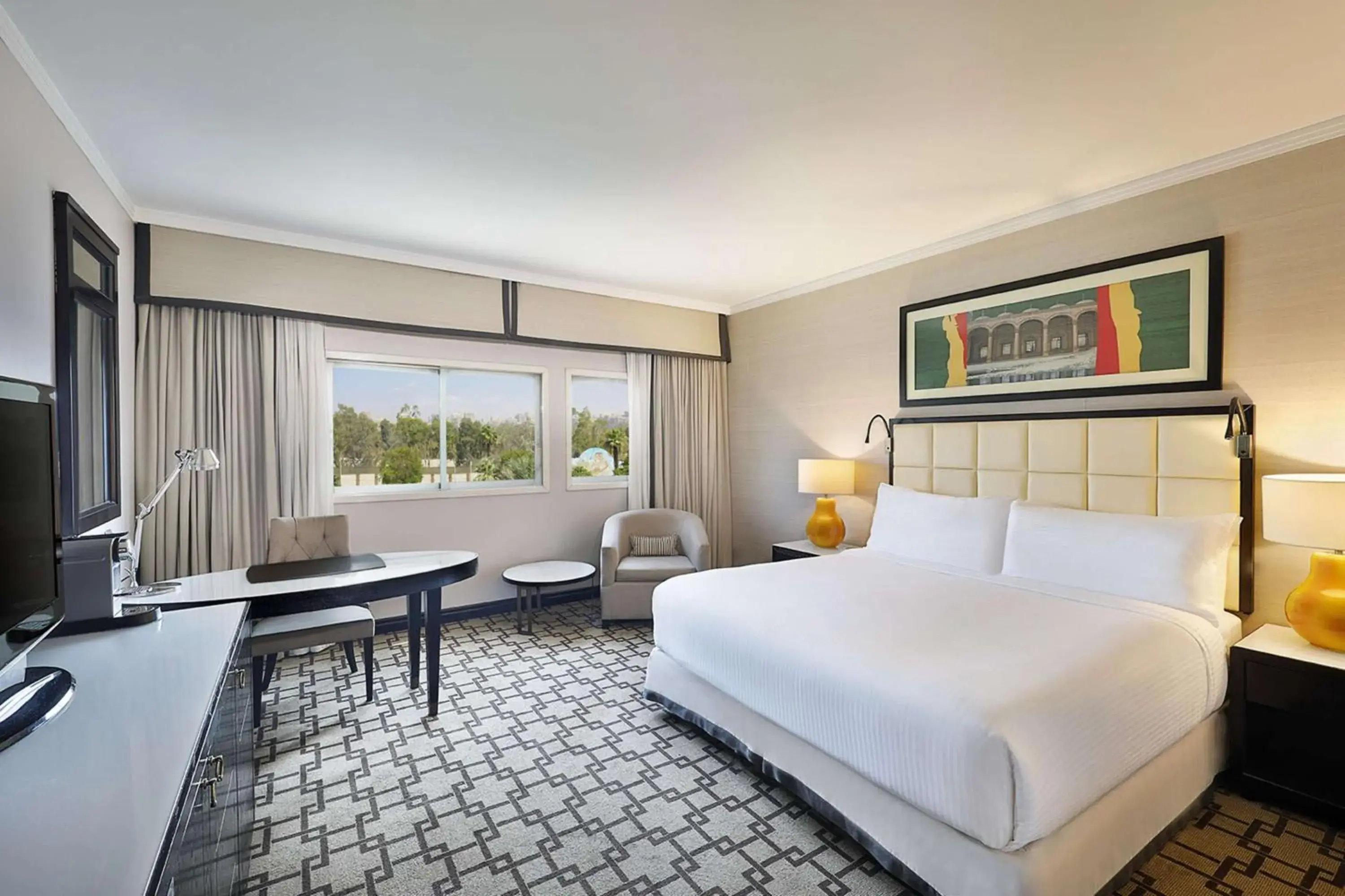 Executive King Room in Hilton Cairo Heliopolis Hotel Executive King Room in Hilton Cairo Heliopolis Hotel