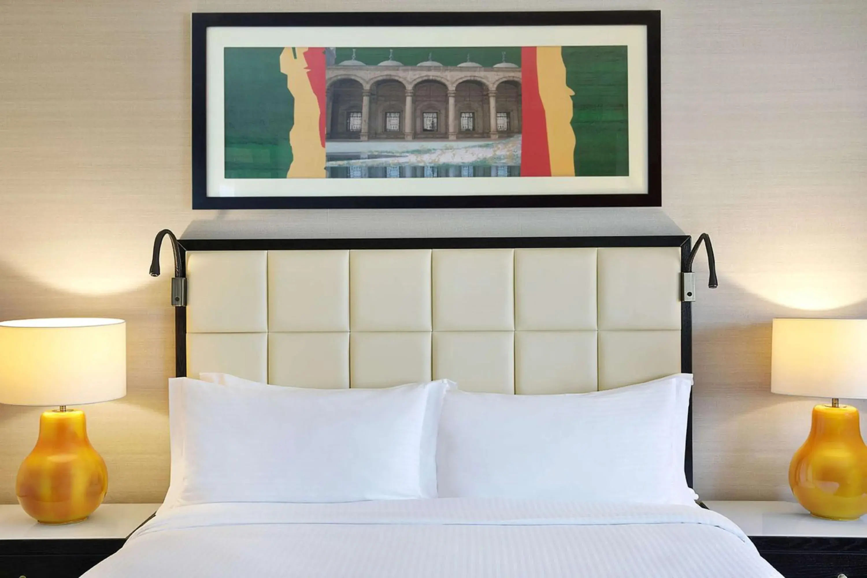 King Guest Room with Pool View in Hilton Cairo Heliopolis Hotel King Guest Room with Pool View in Hilton Cairo Heliopolis Hotel