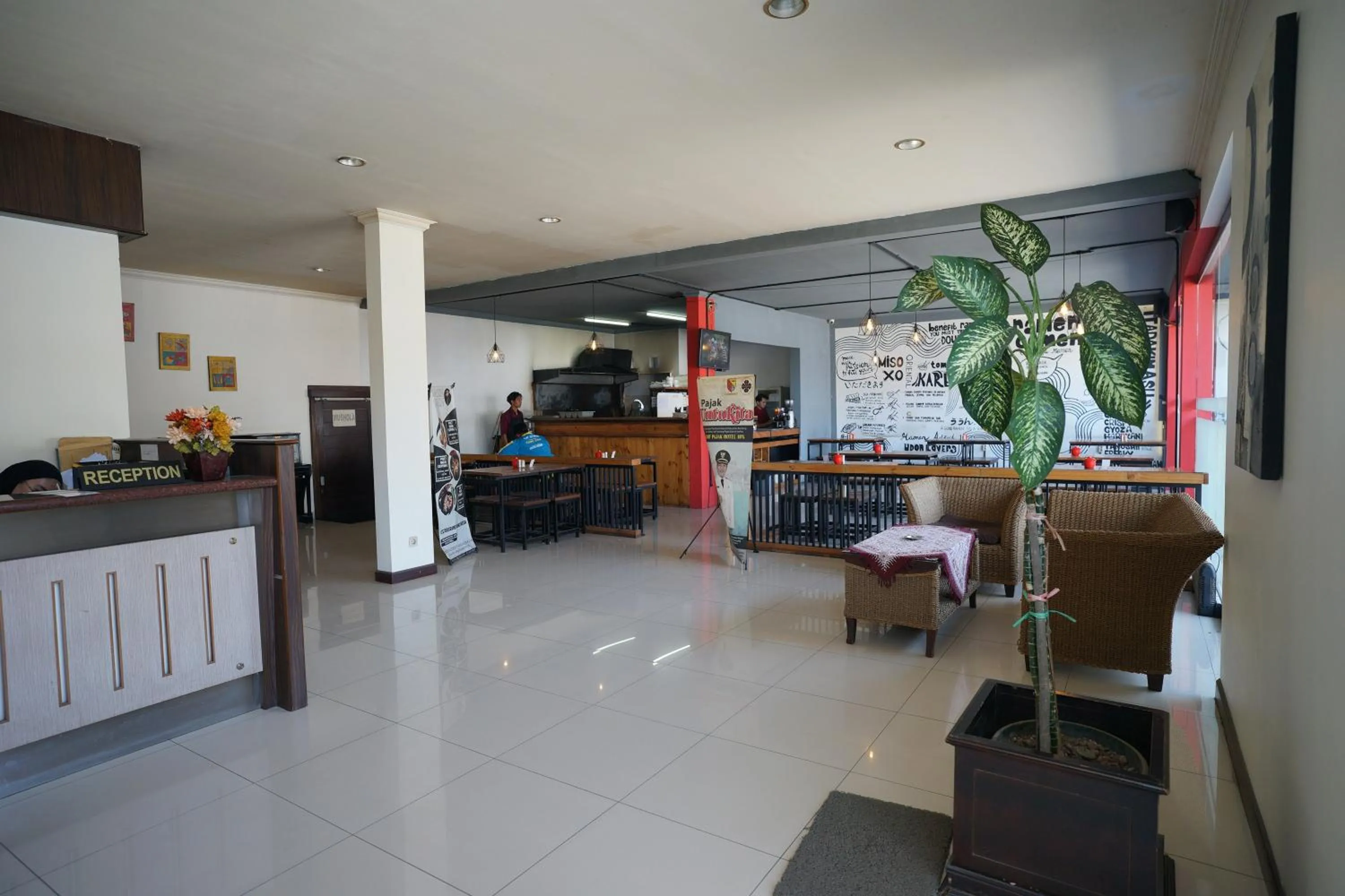 Lobby or reception in Hotel Puri Pangalengan
