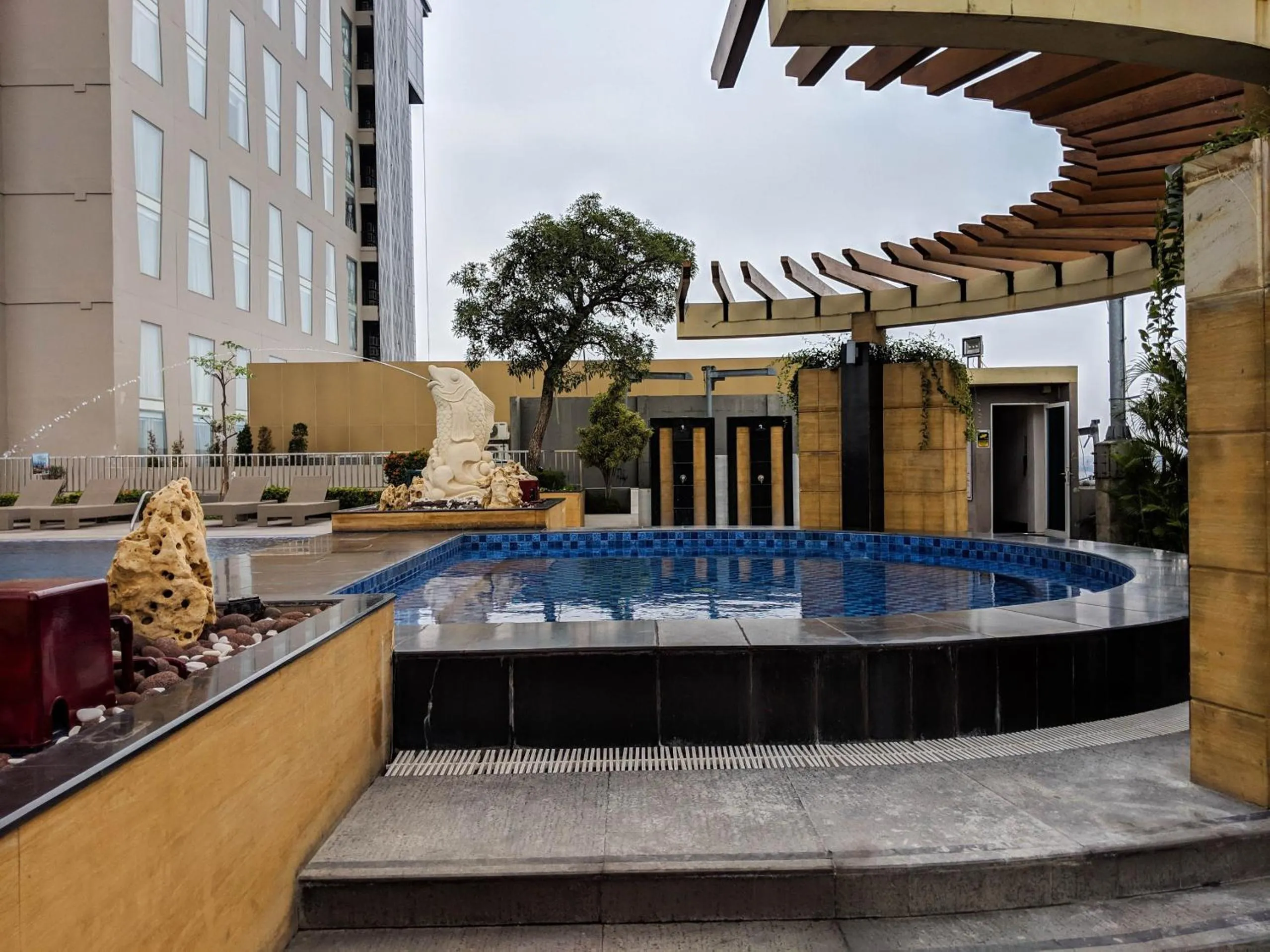 Property building in Strategic 2BR Apartment at Trillium Residence By Travelio