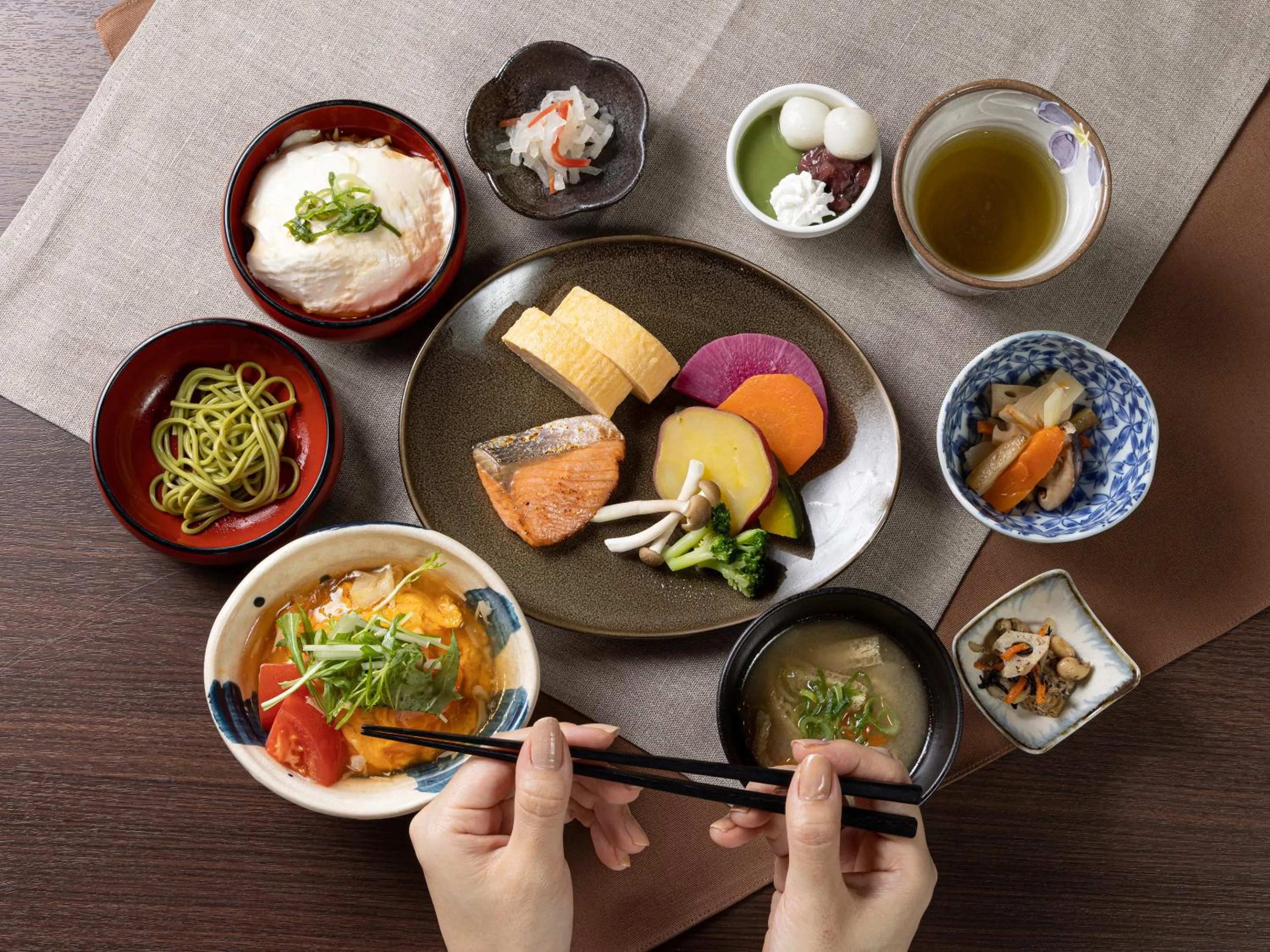 Breakfast in Mitsui Garden Hotel Kyoto Station