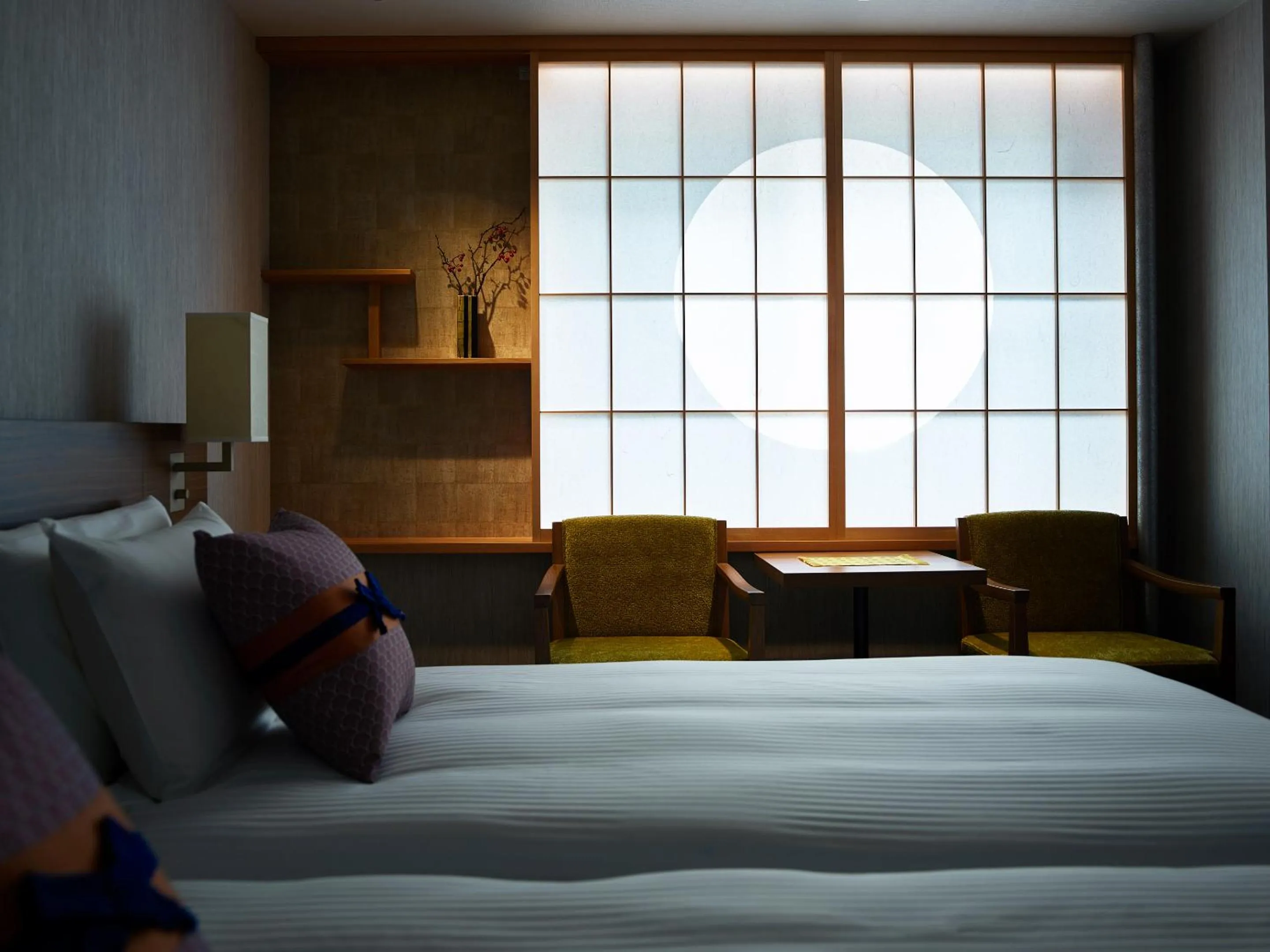 Photo of the whole room, Bed in Mitsui Garden Hotel Kyoto Station