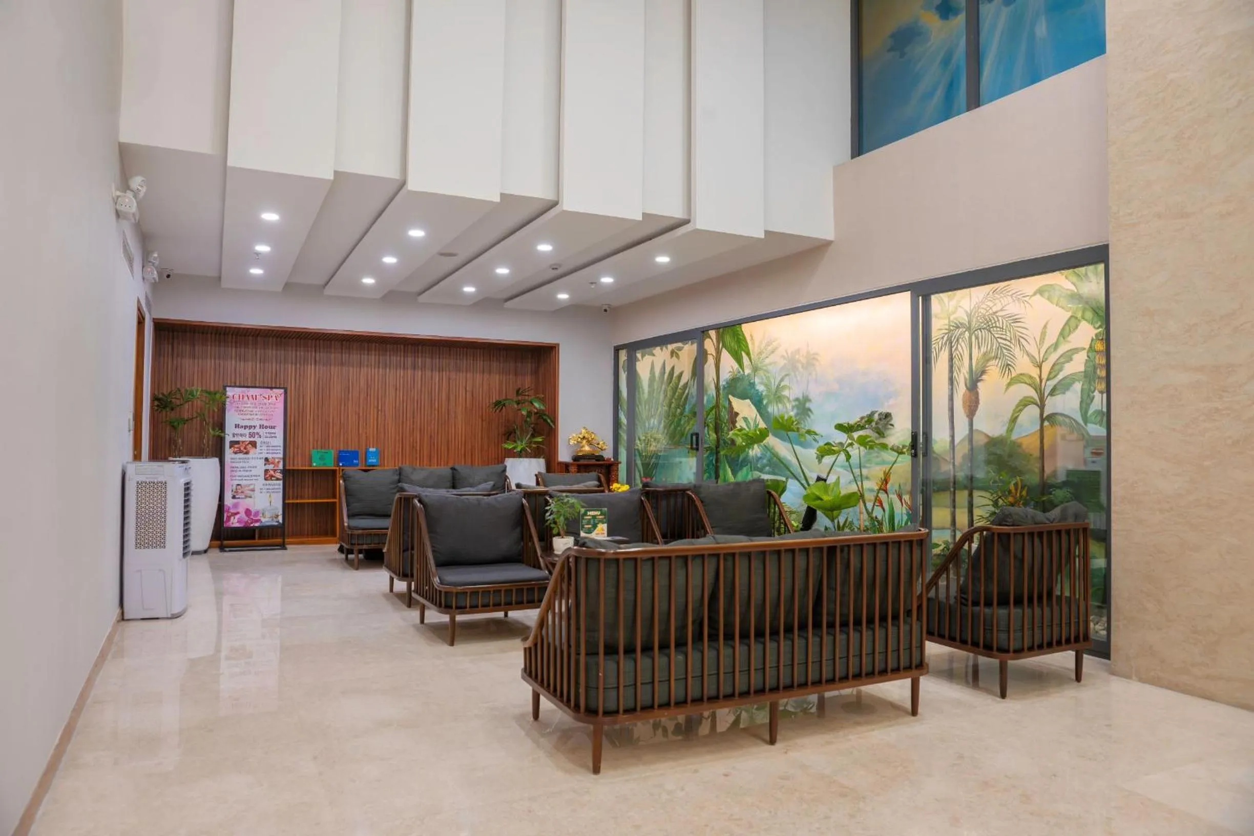 Lobby or reception in Le's Cham Hotel