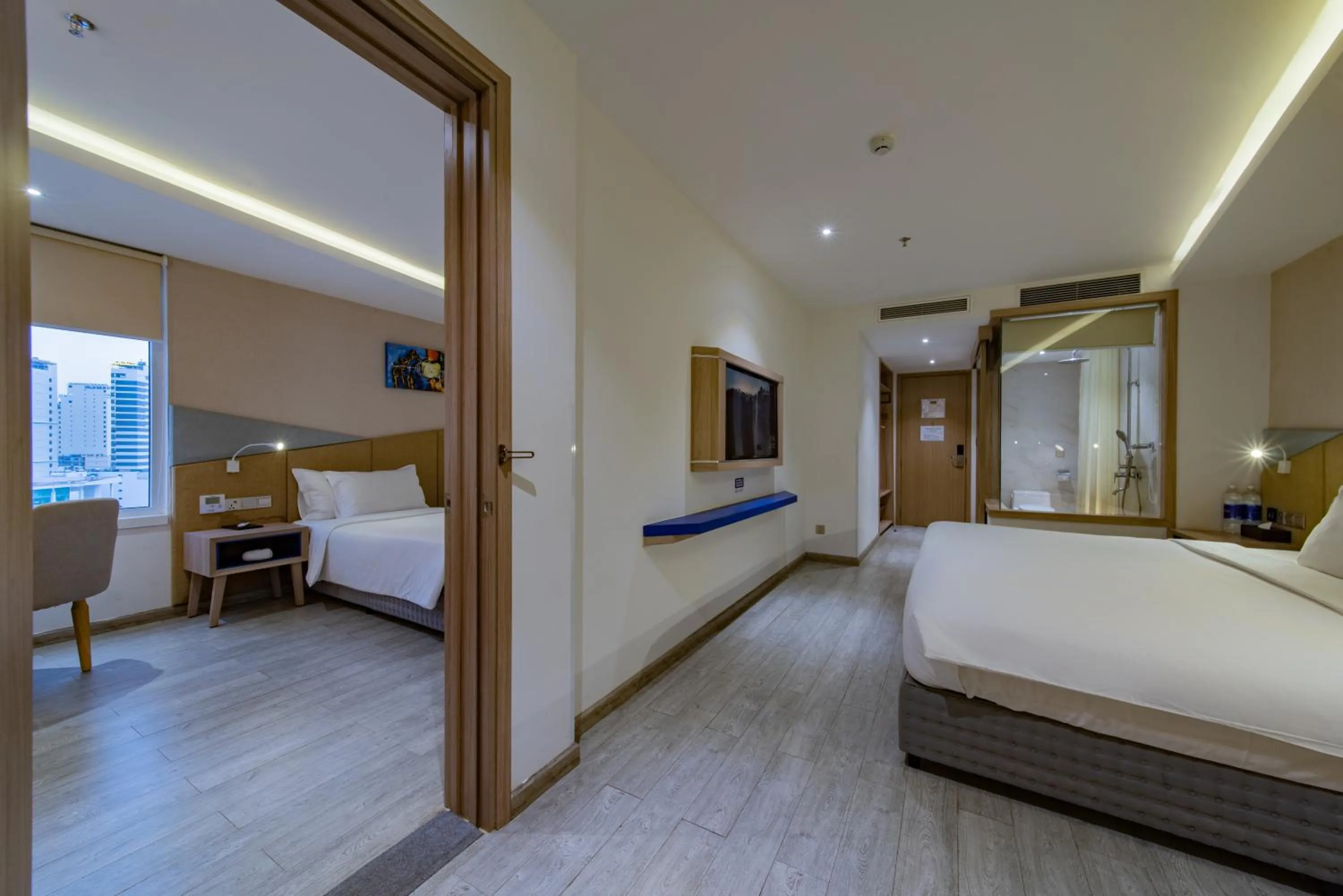 Bedroom, Bed in Le's Cham Hotel