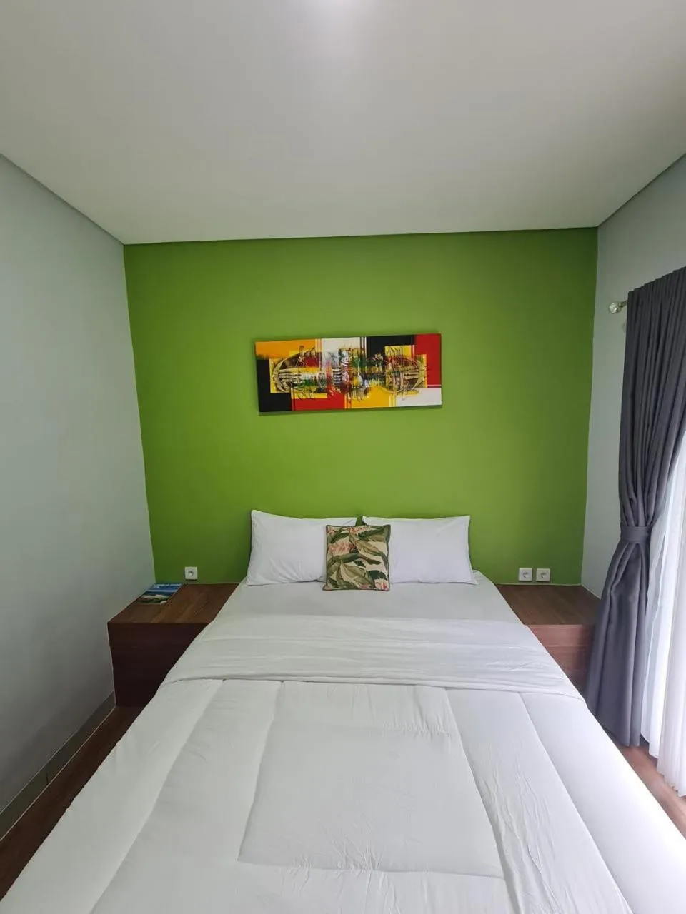 Bed in Makarma Resort Lombok