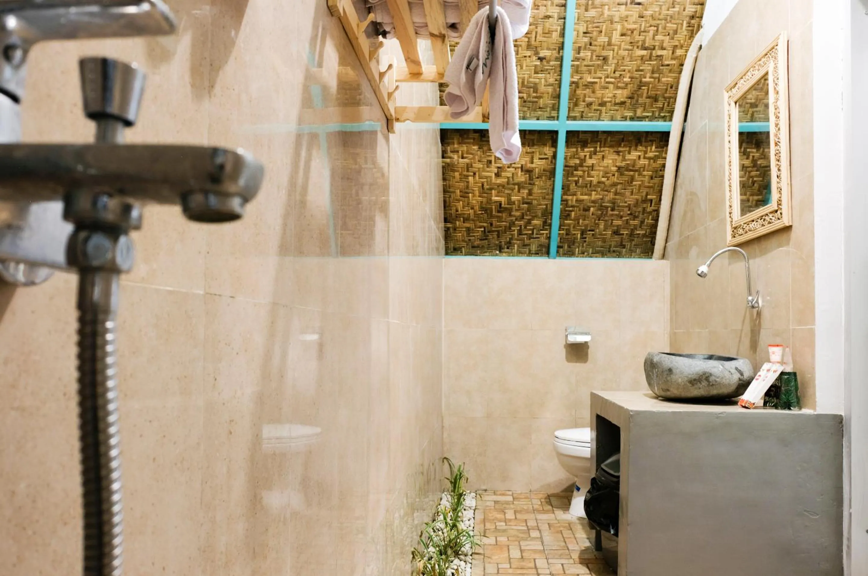 Toilet in Makarma Resort Lombok