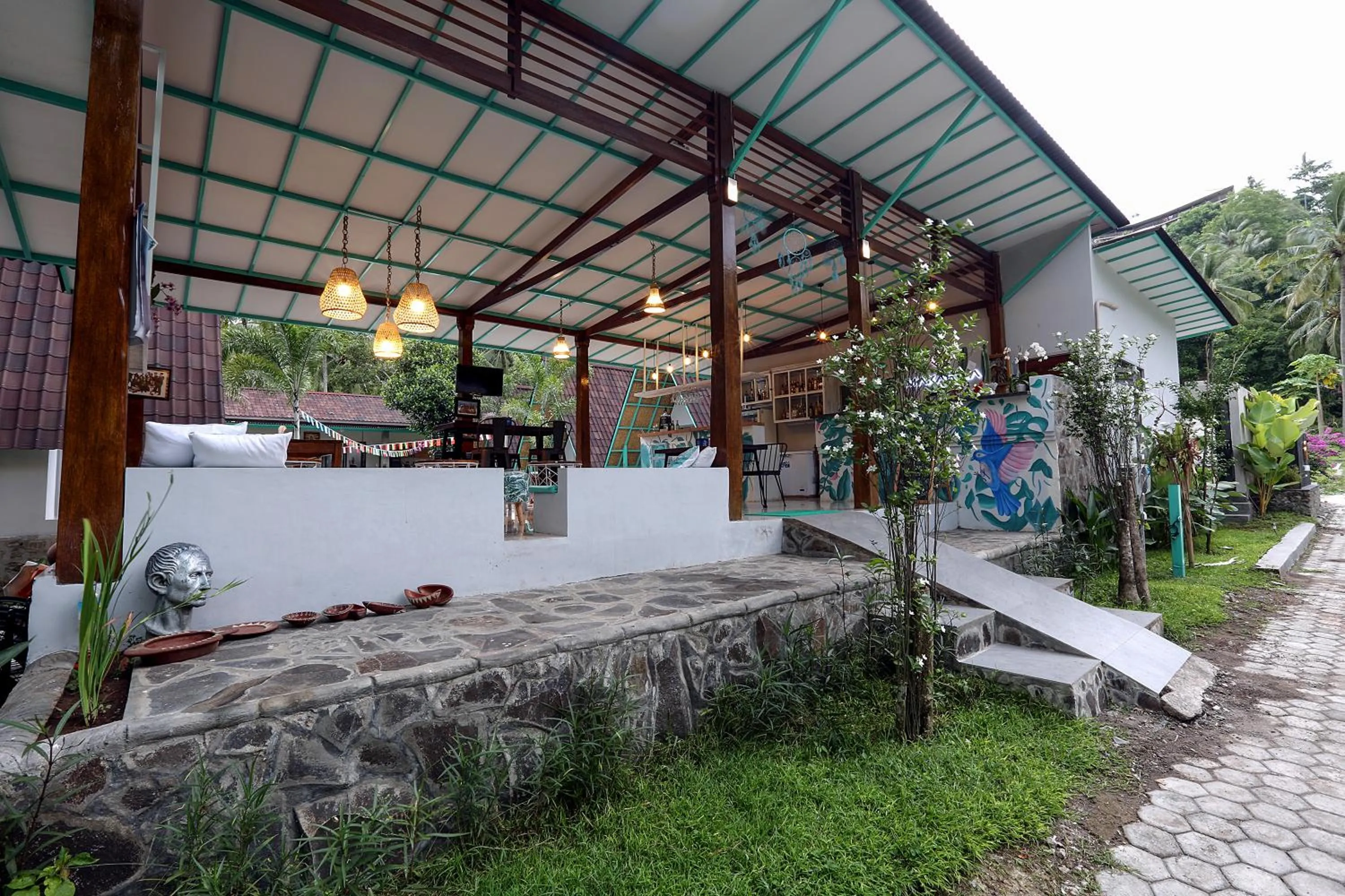 Property building in Makarma Resort Lombok