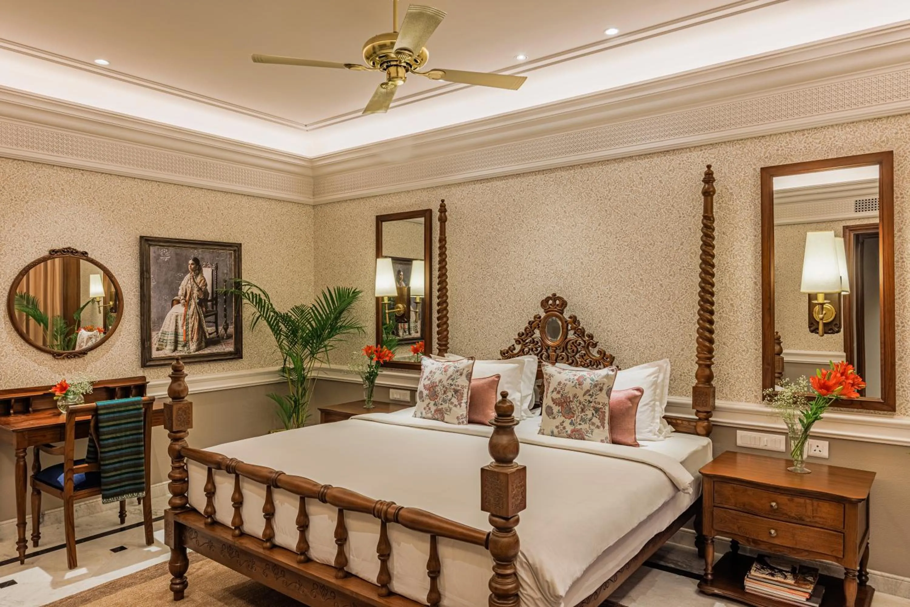 Bed in Raajkutir - IHCL SeleQtions