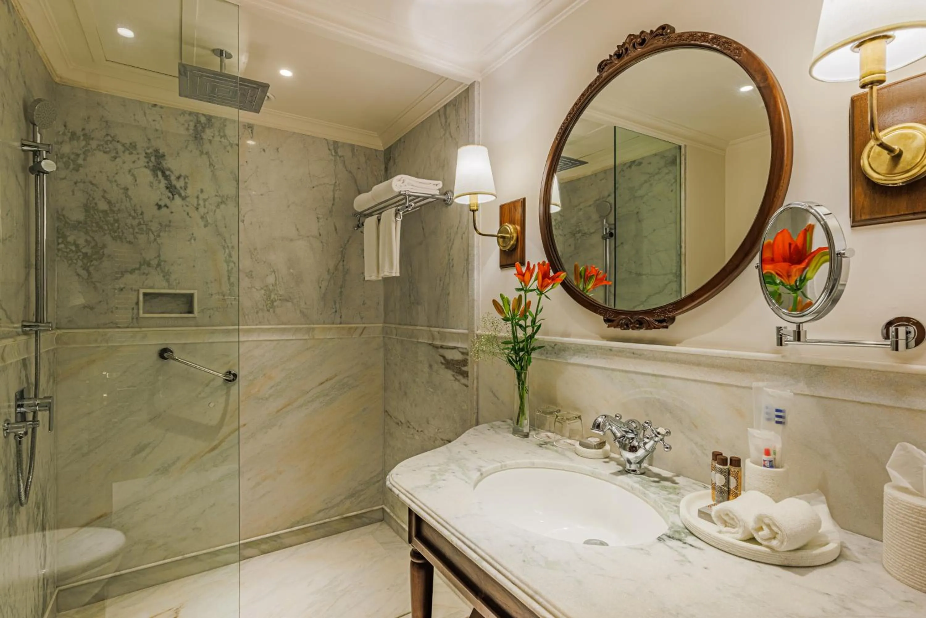 Bathroom in Raajkutir - IHCL SeleQtions