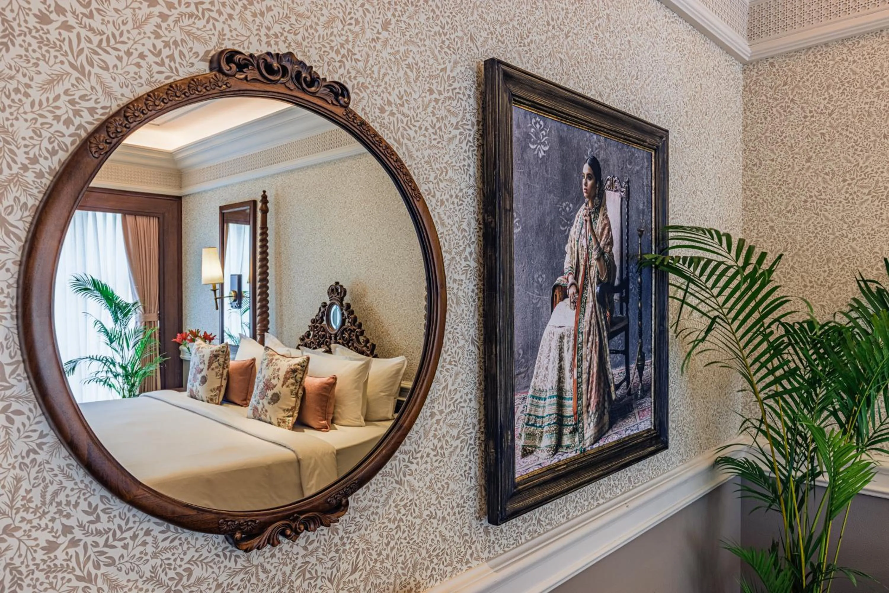 Bedroom, Bed in Raajkutir - IHCL SeleQtions