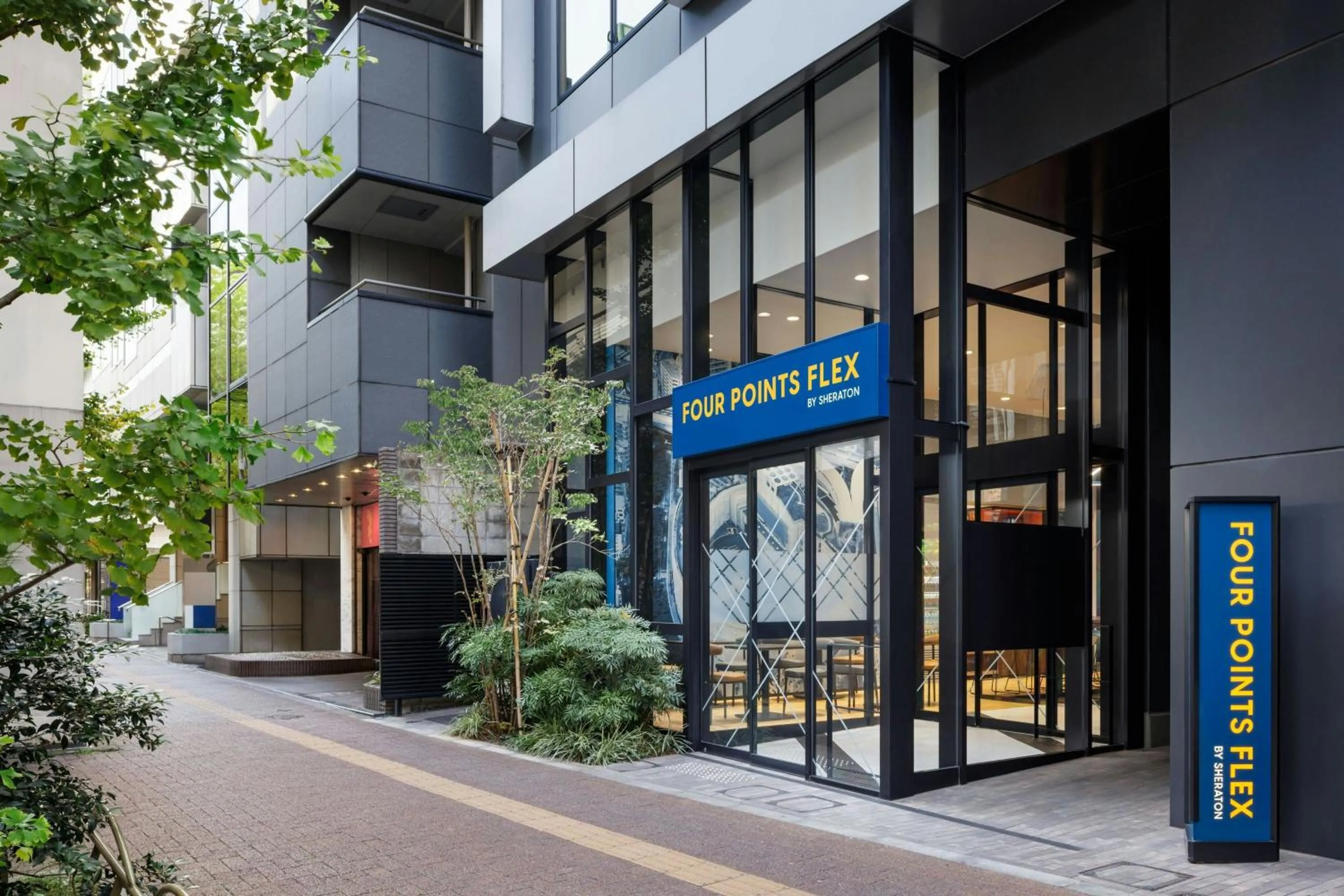 Property building in Four Points Flex by Sheraton Tokyo Shibuya West