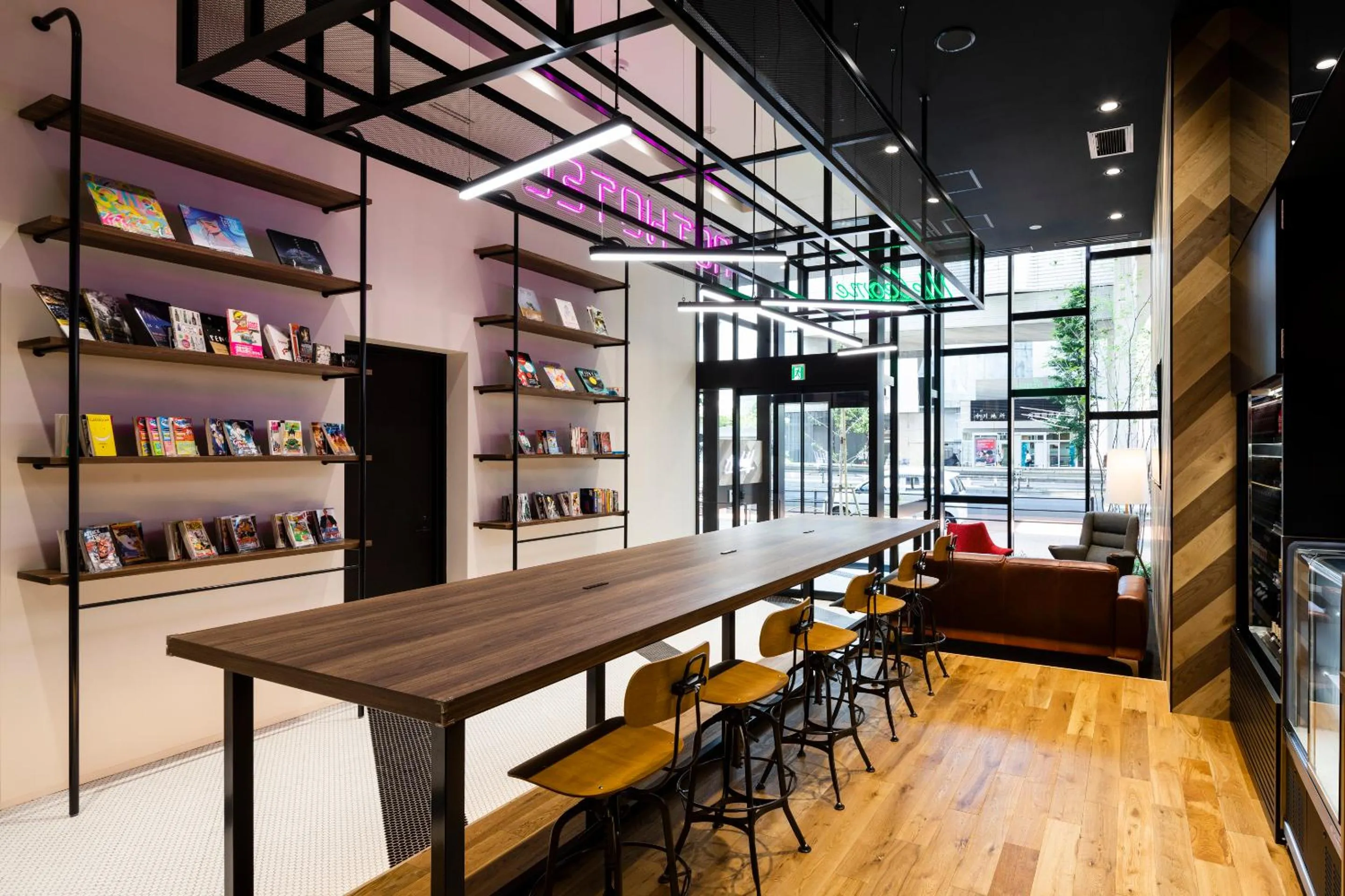 Lobby or reception in Wander Tokyo Shibuya