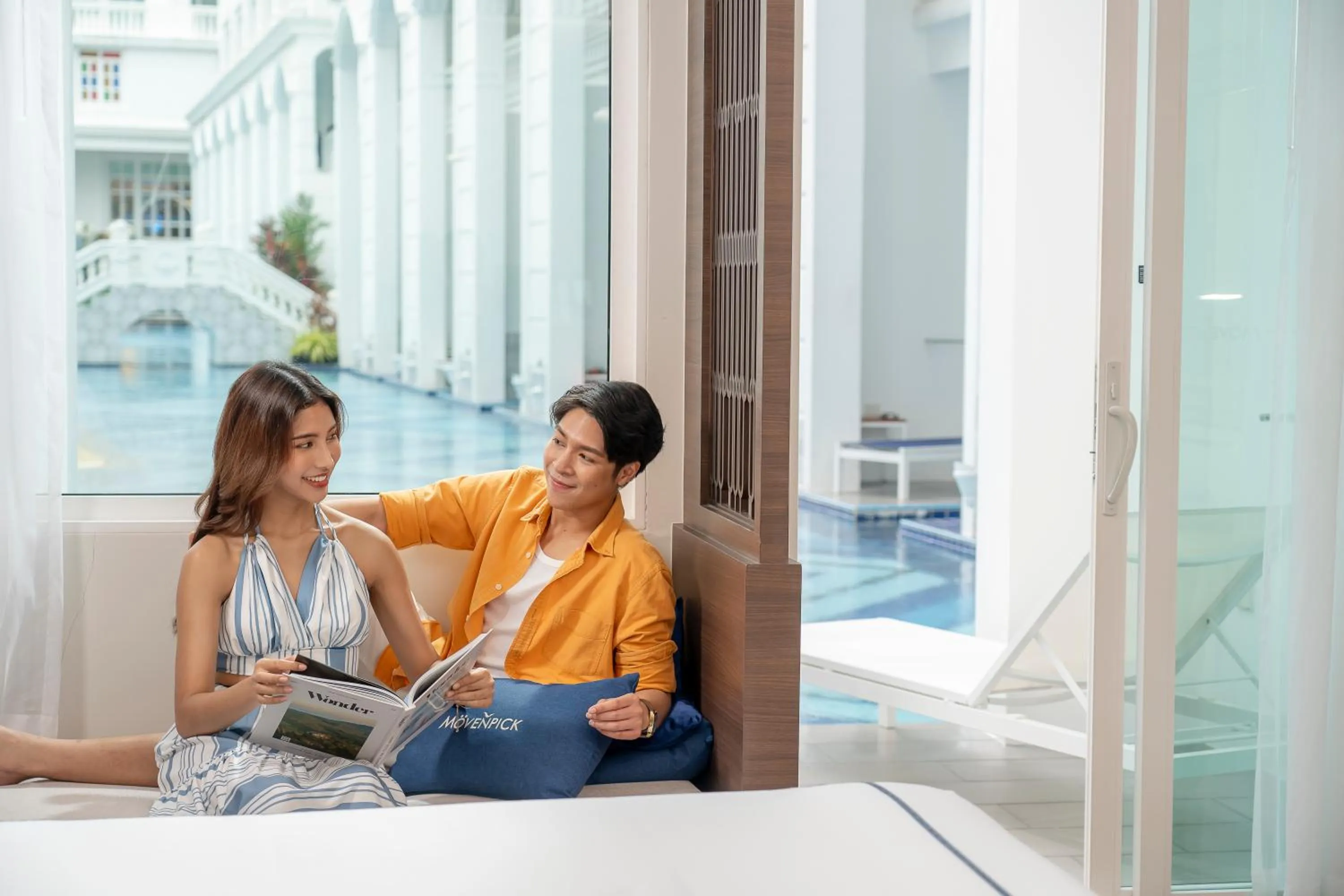 Pool view in Mövenpick Myth Hotel Patong Phuket