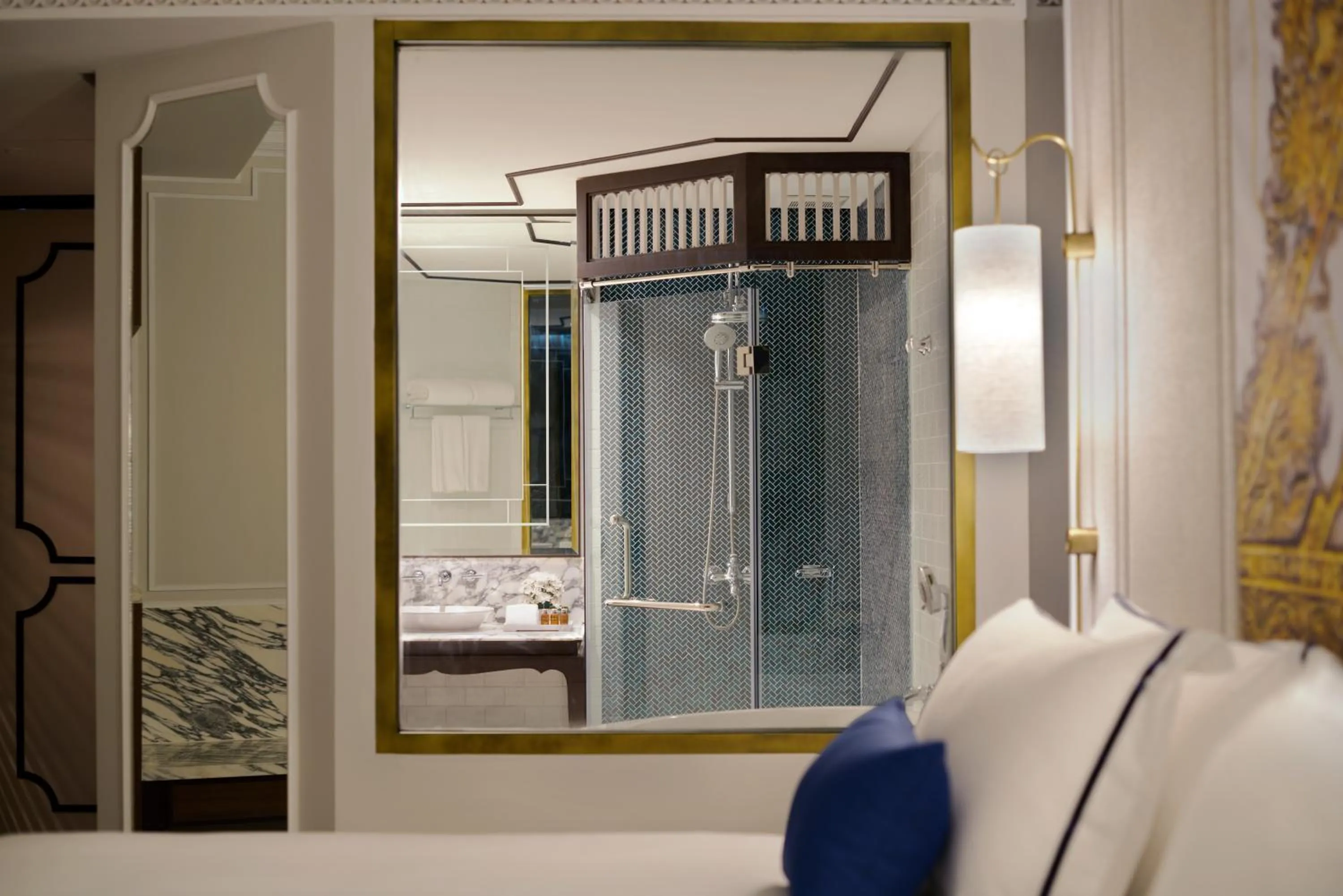 Bathroom, Bed in Mövenpick Myth Hotel Patong Phuket