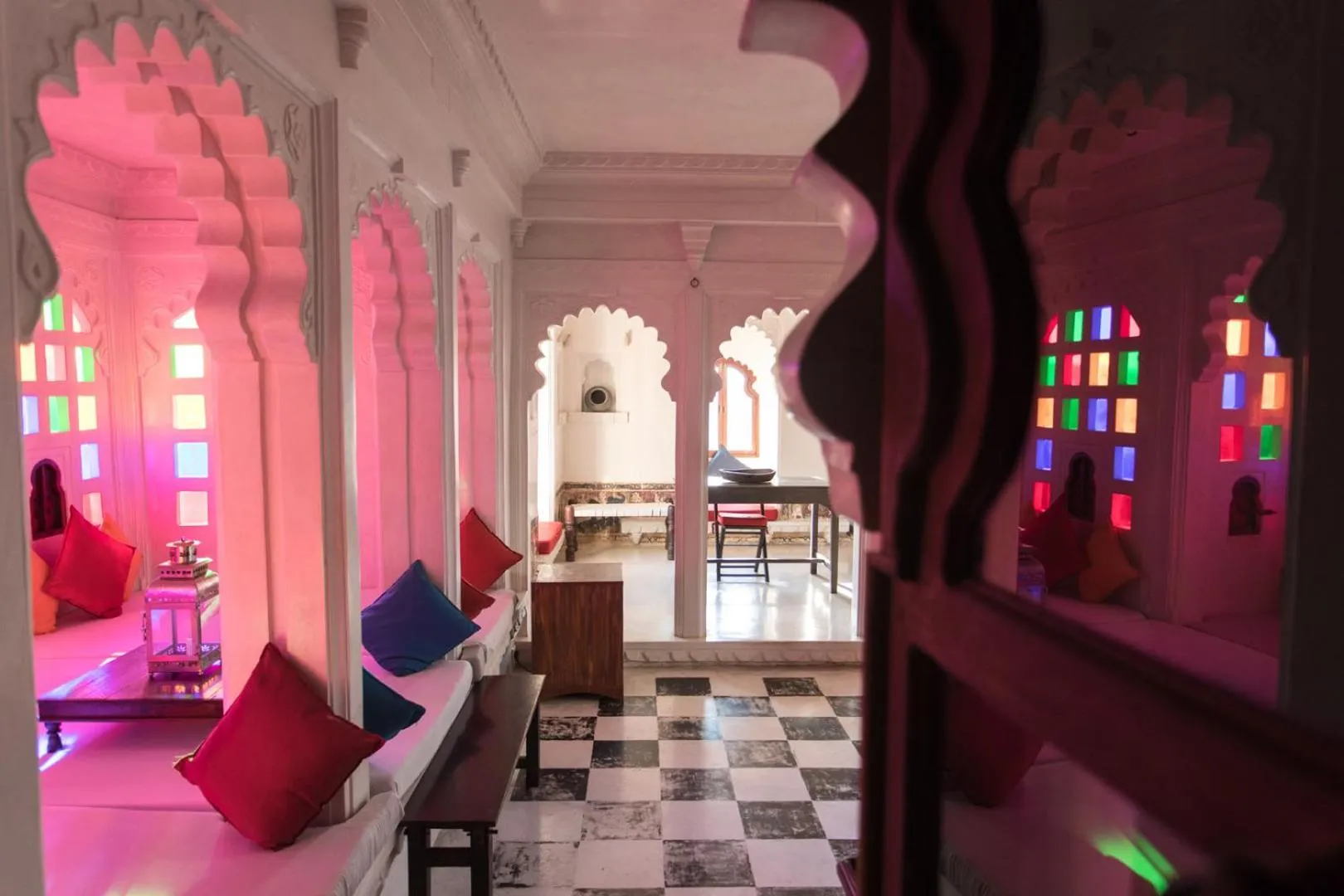 Living room in Madri Haveli