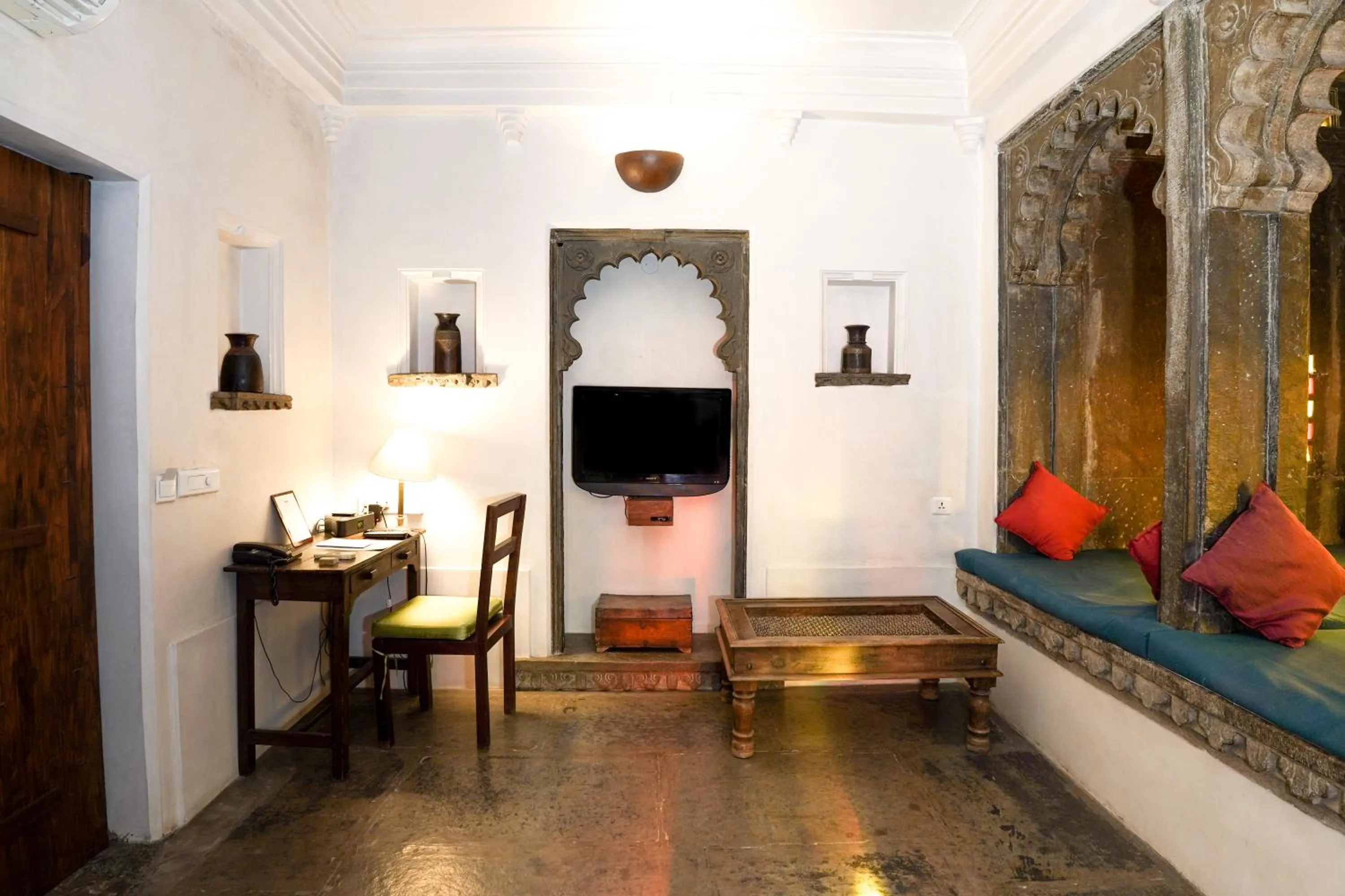 Living room in Madri Haveli