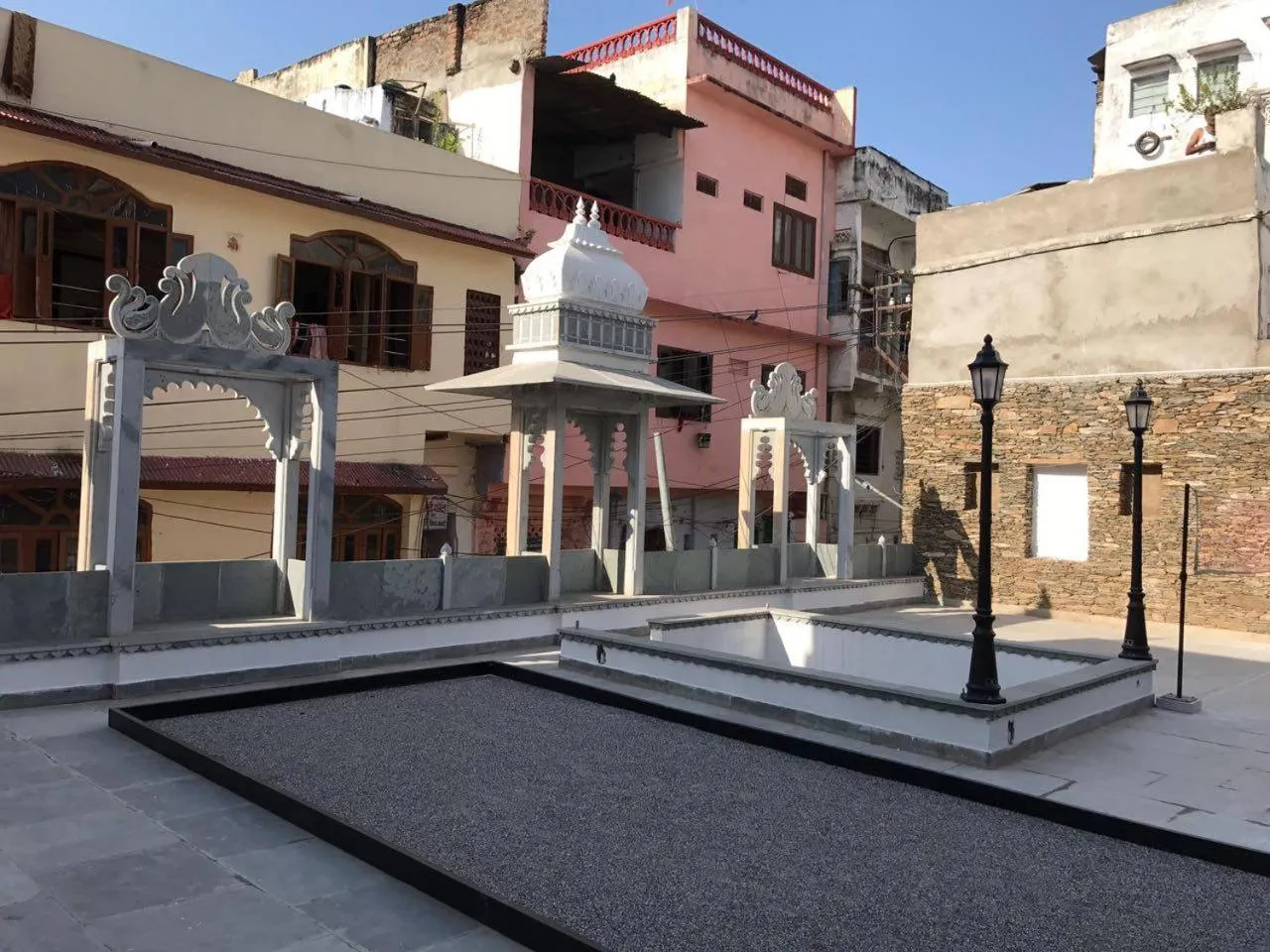 Children play ground in Madri Haveli
