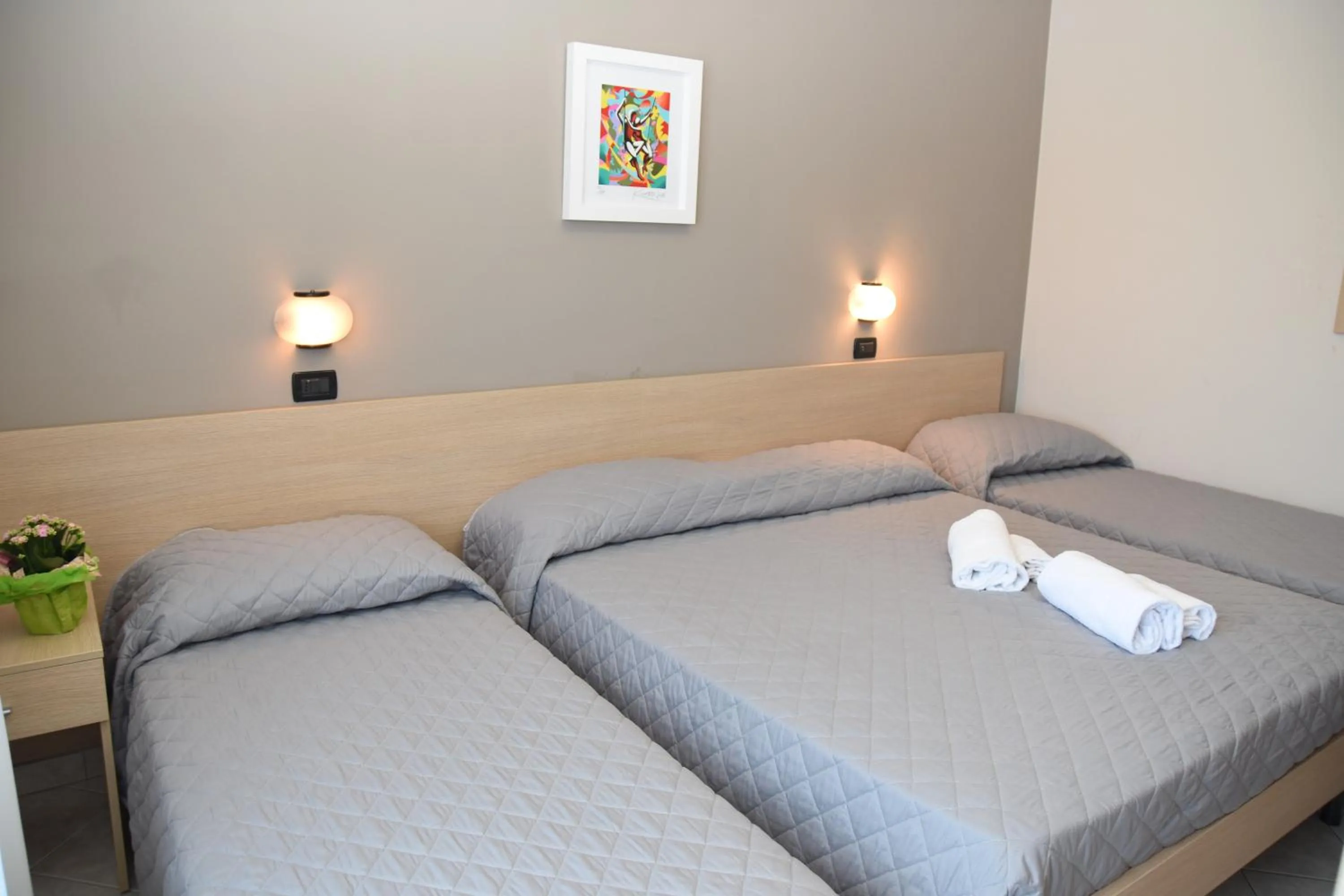 Bed in Hotel Excelsior