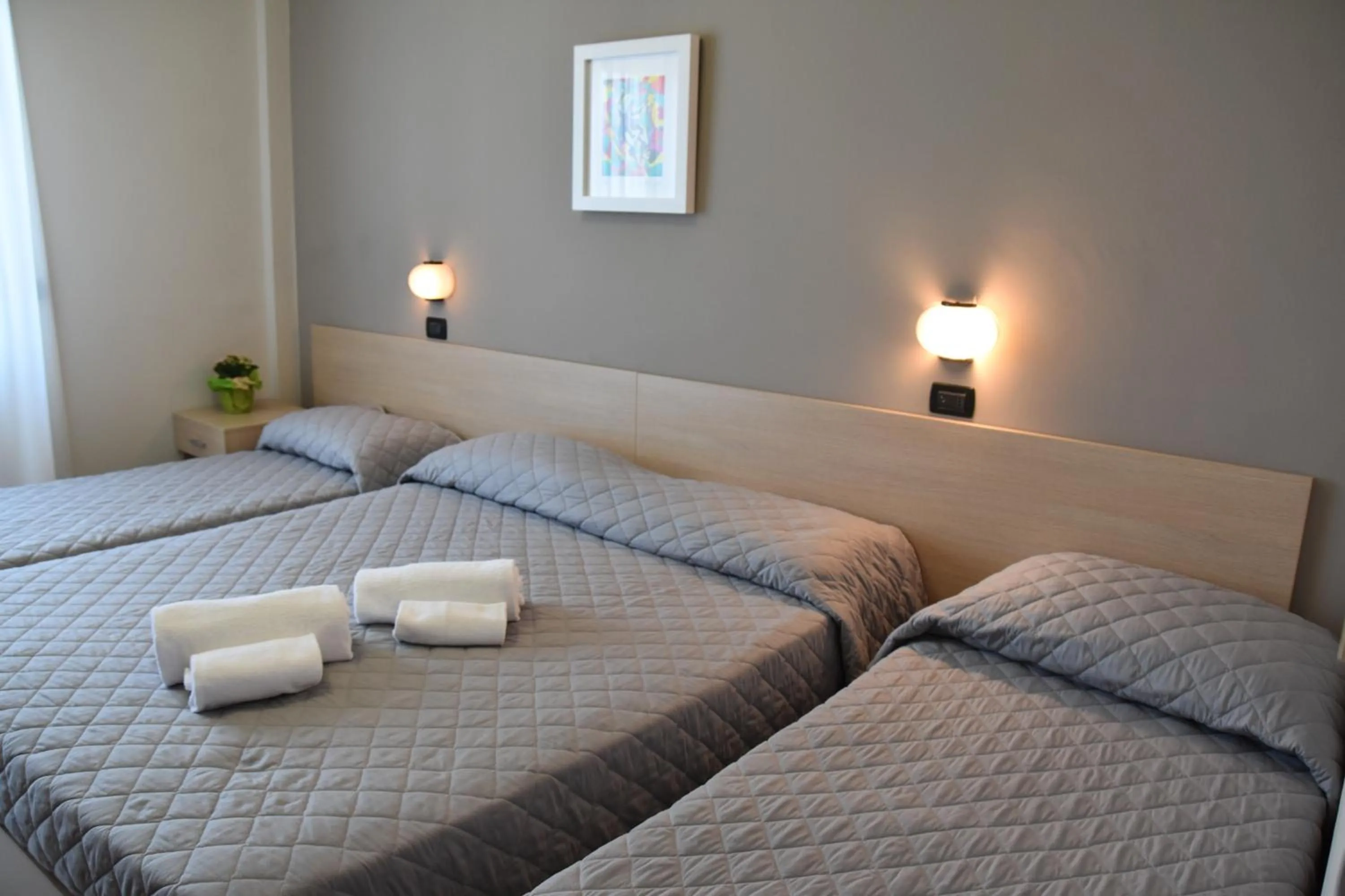 Bed in Hotel Excelsior