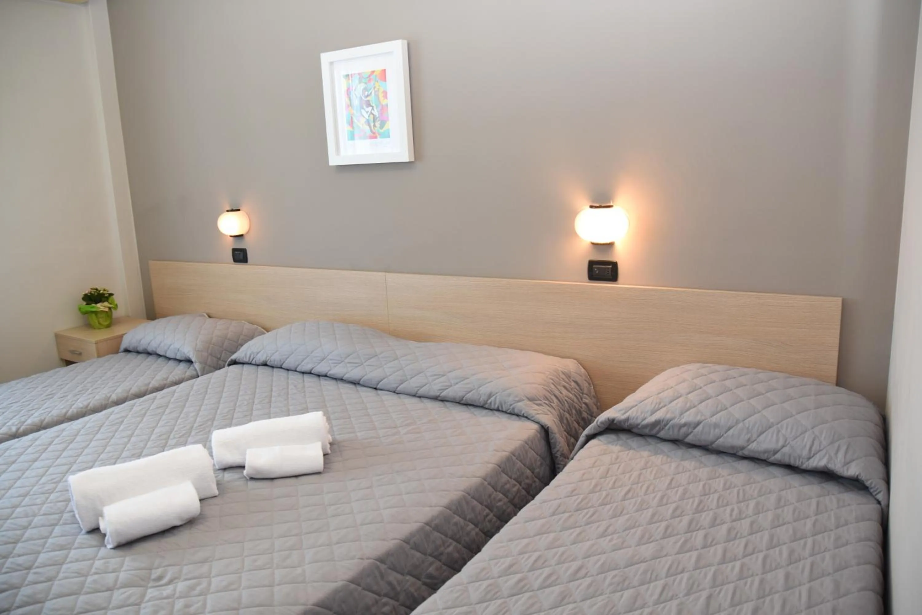 Bed in Hotel Excelsior