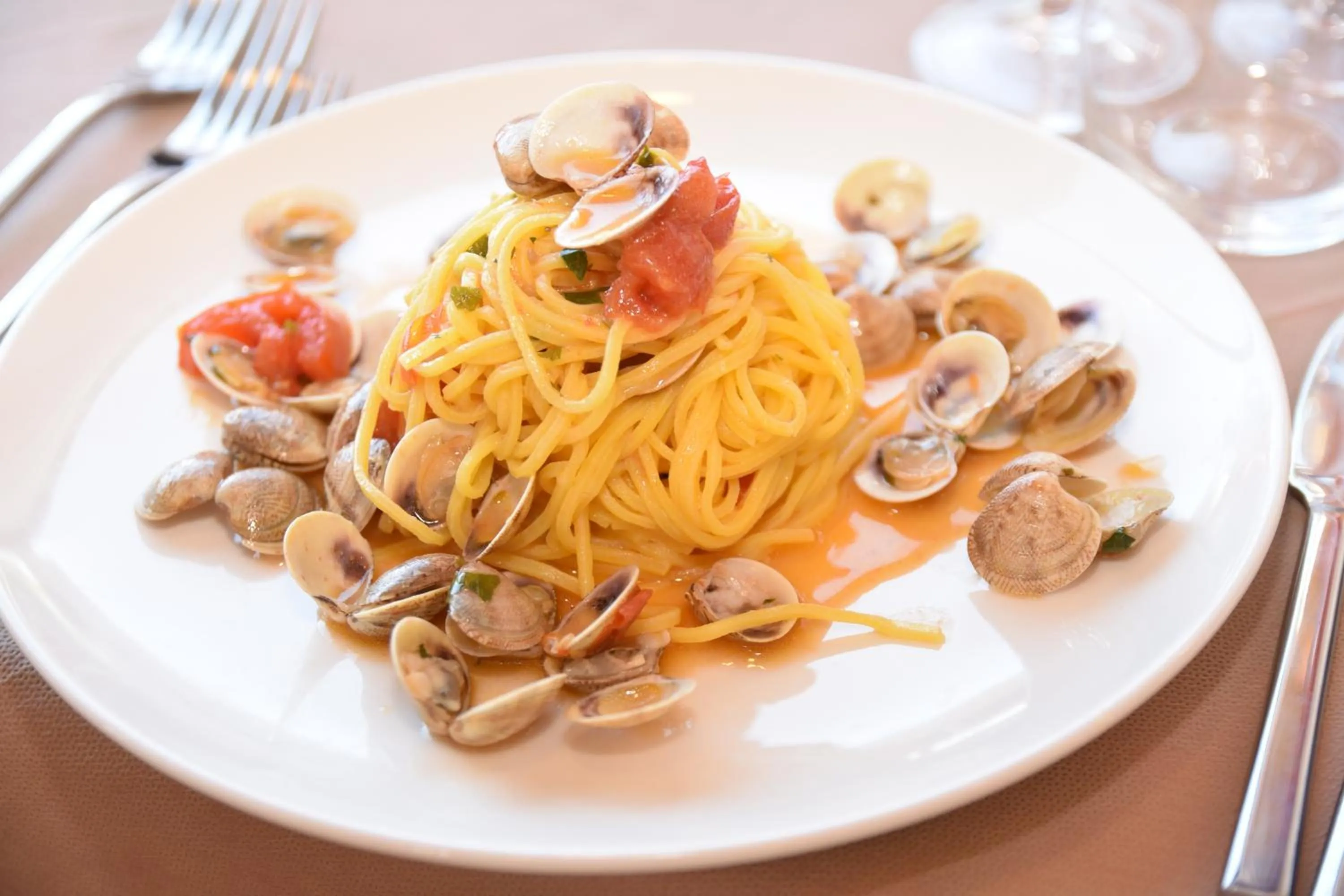 Food and drinks in Hotel Excelsior