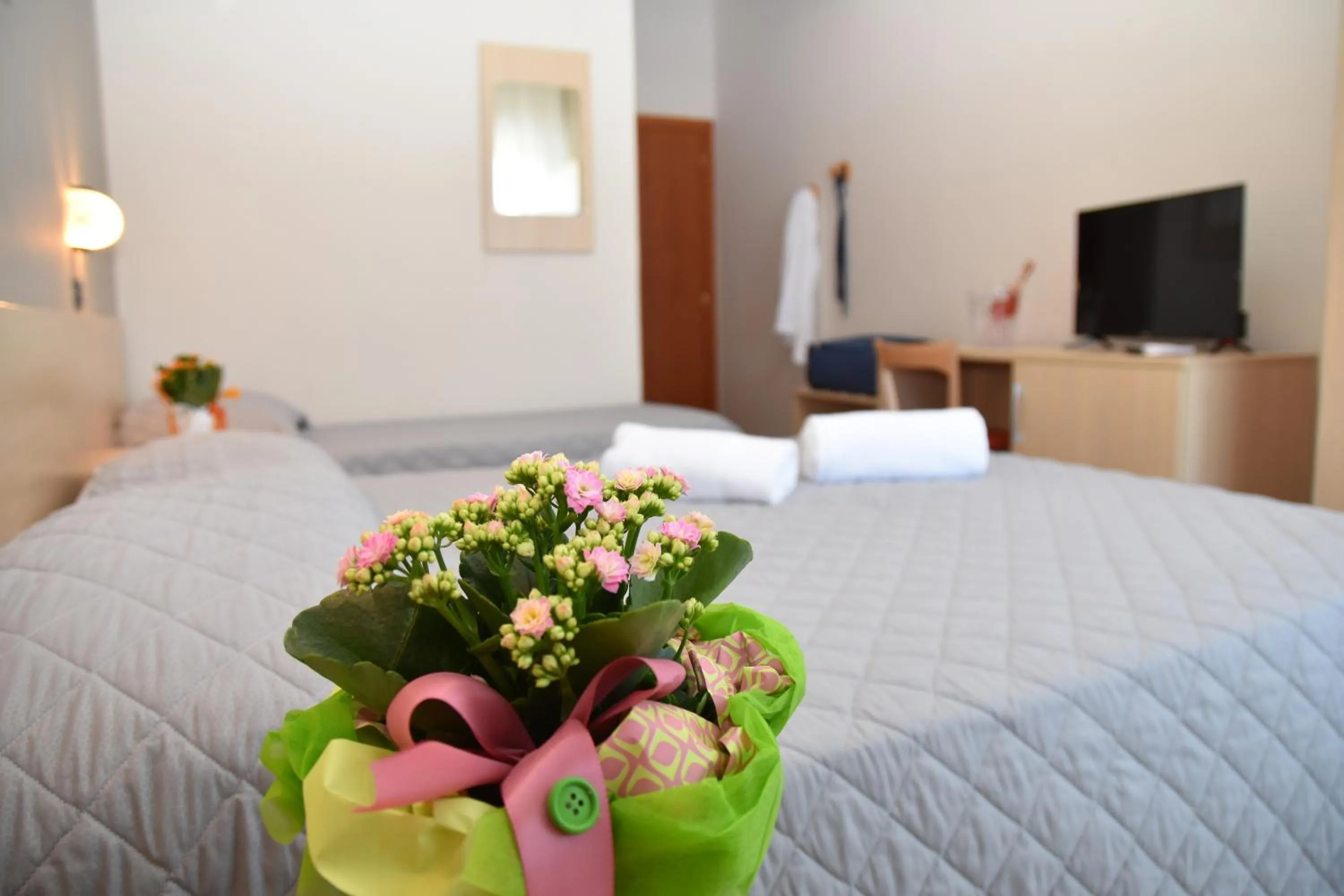 Bed in Hotel Excelsior