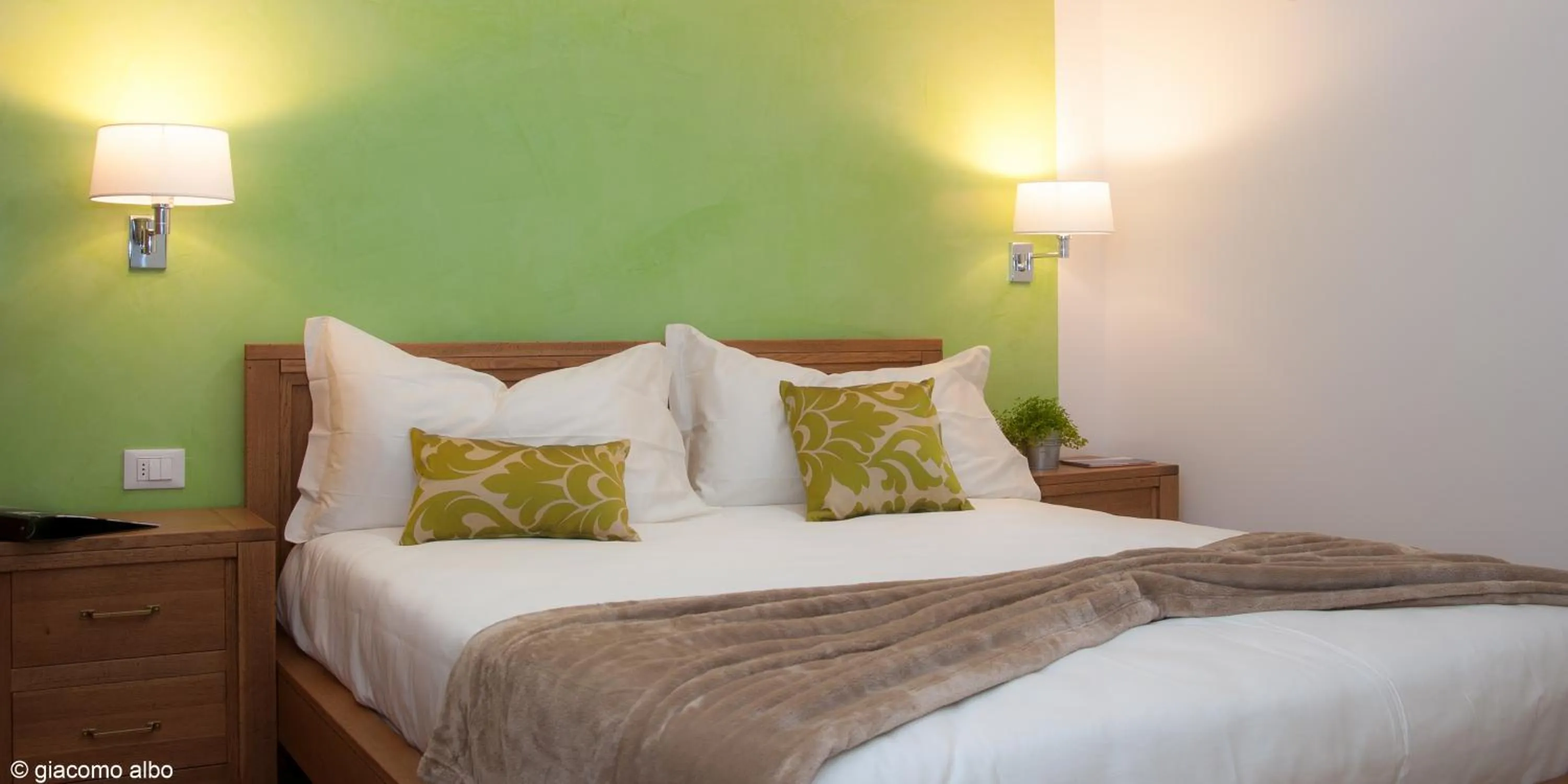 Bed in B&B Armonie del Lago