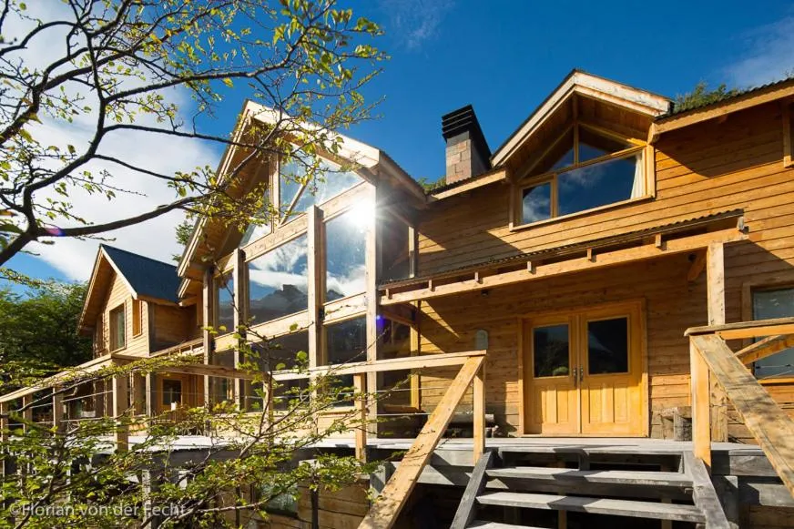 Facade/entrance in Aguas Arriba Lodge