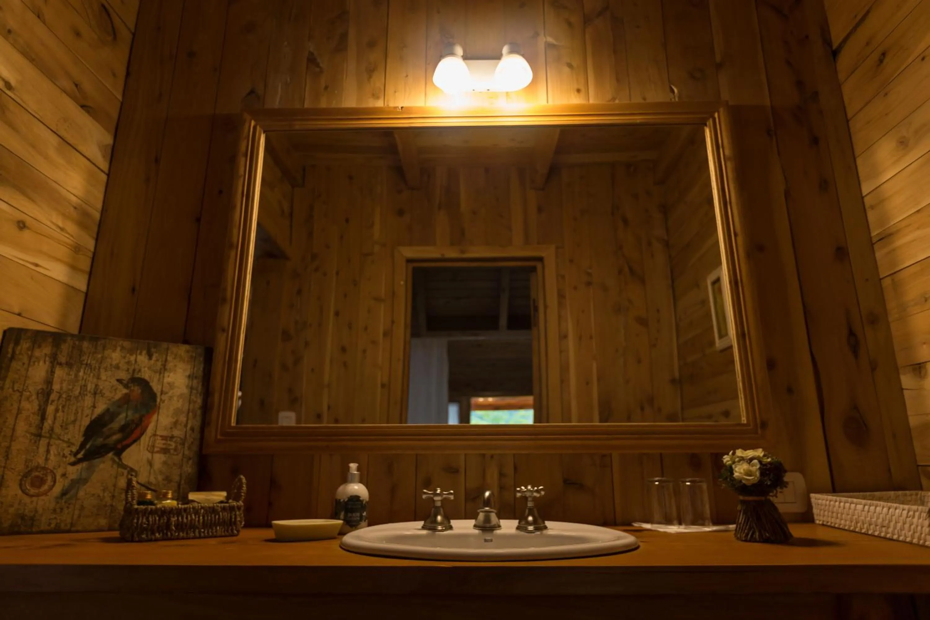 Bathroom in Aguas Arriba Lodge