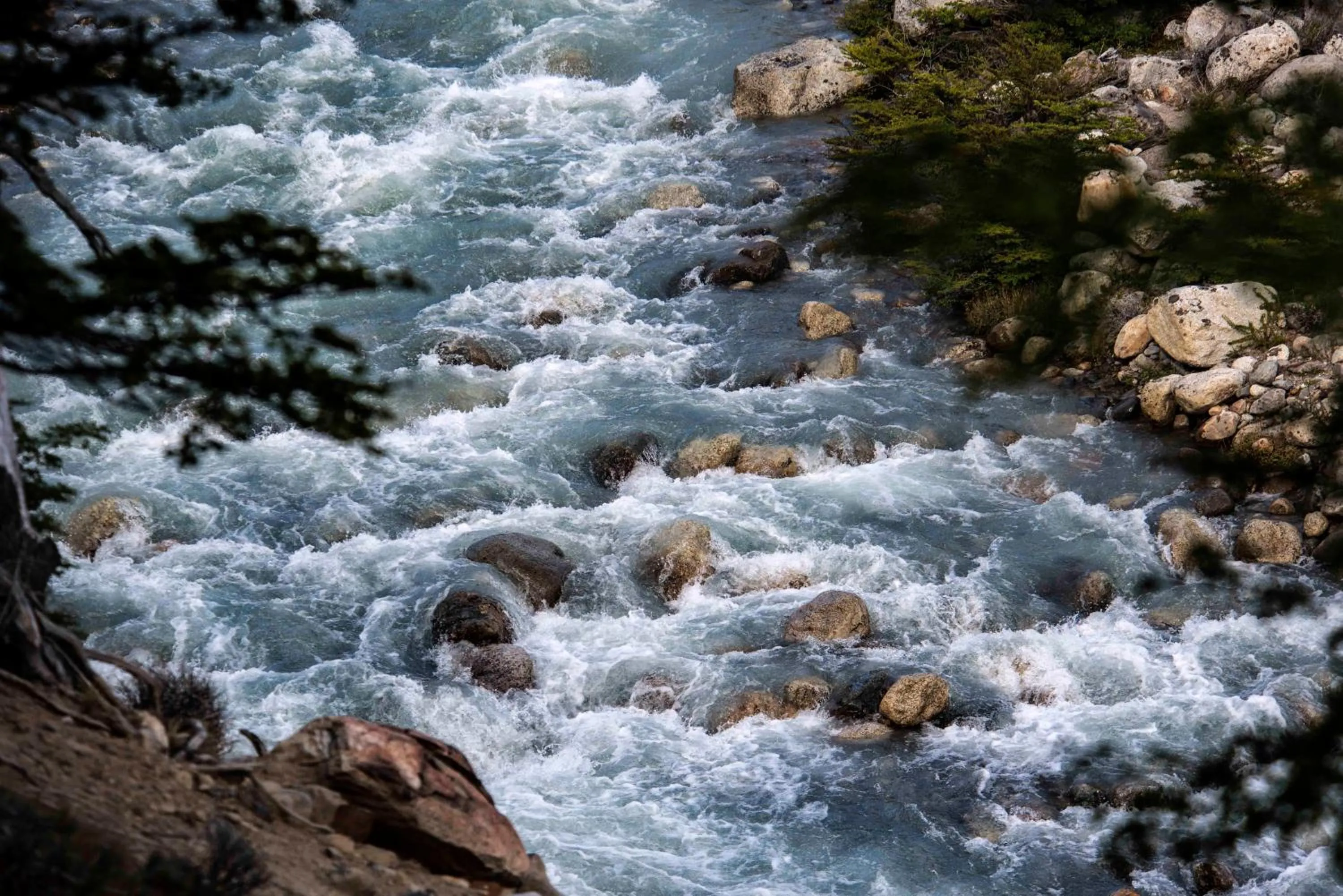 Natural landscape in Aguas Arriba Lodge