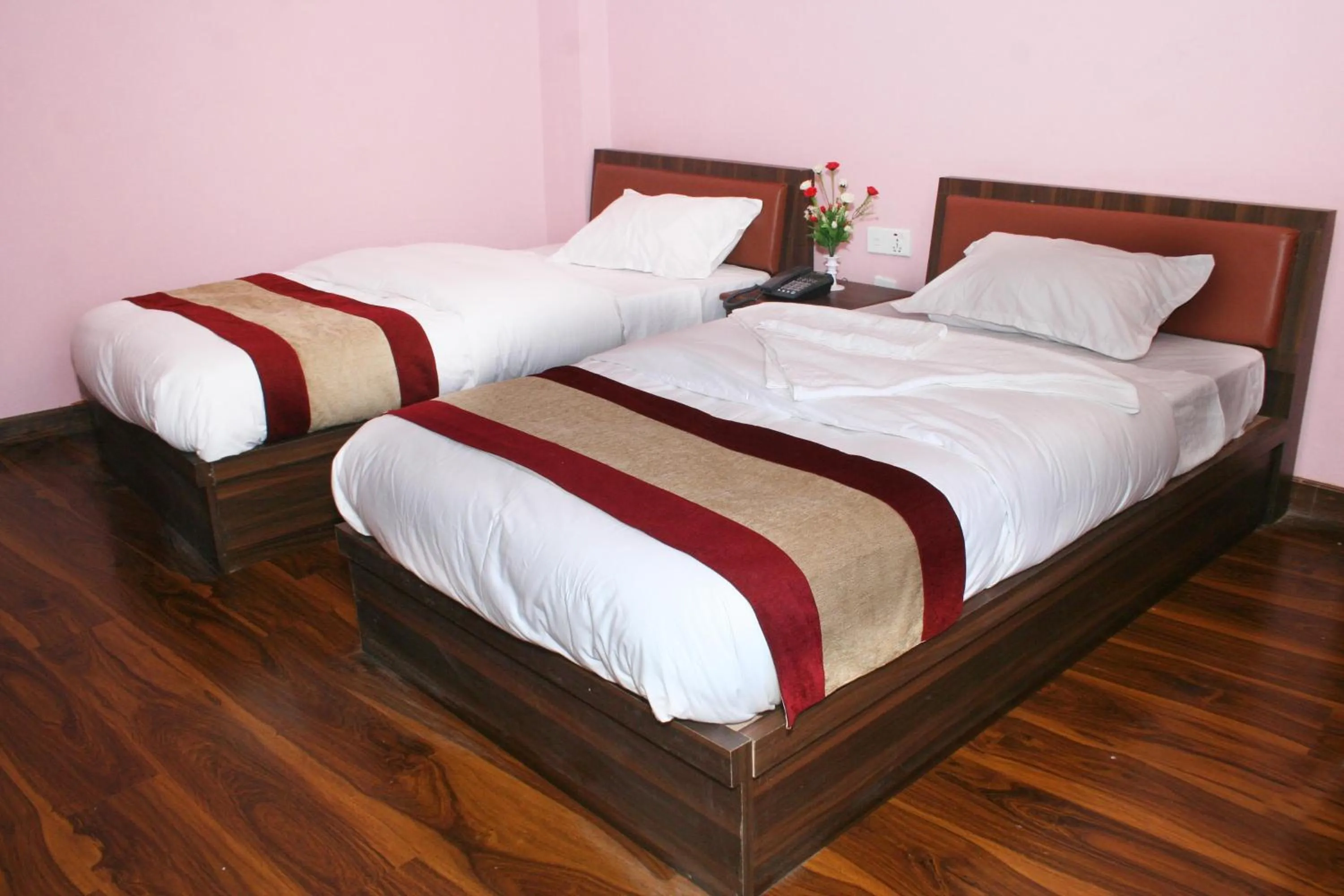 Bed in Sitapaila Home Stay and Apartment