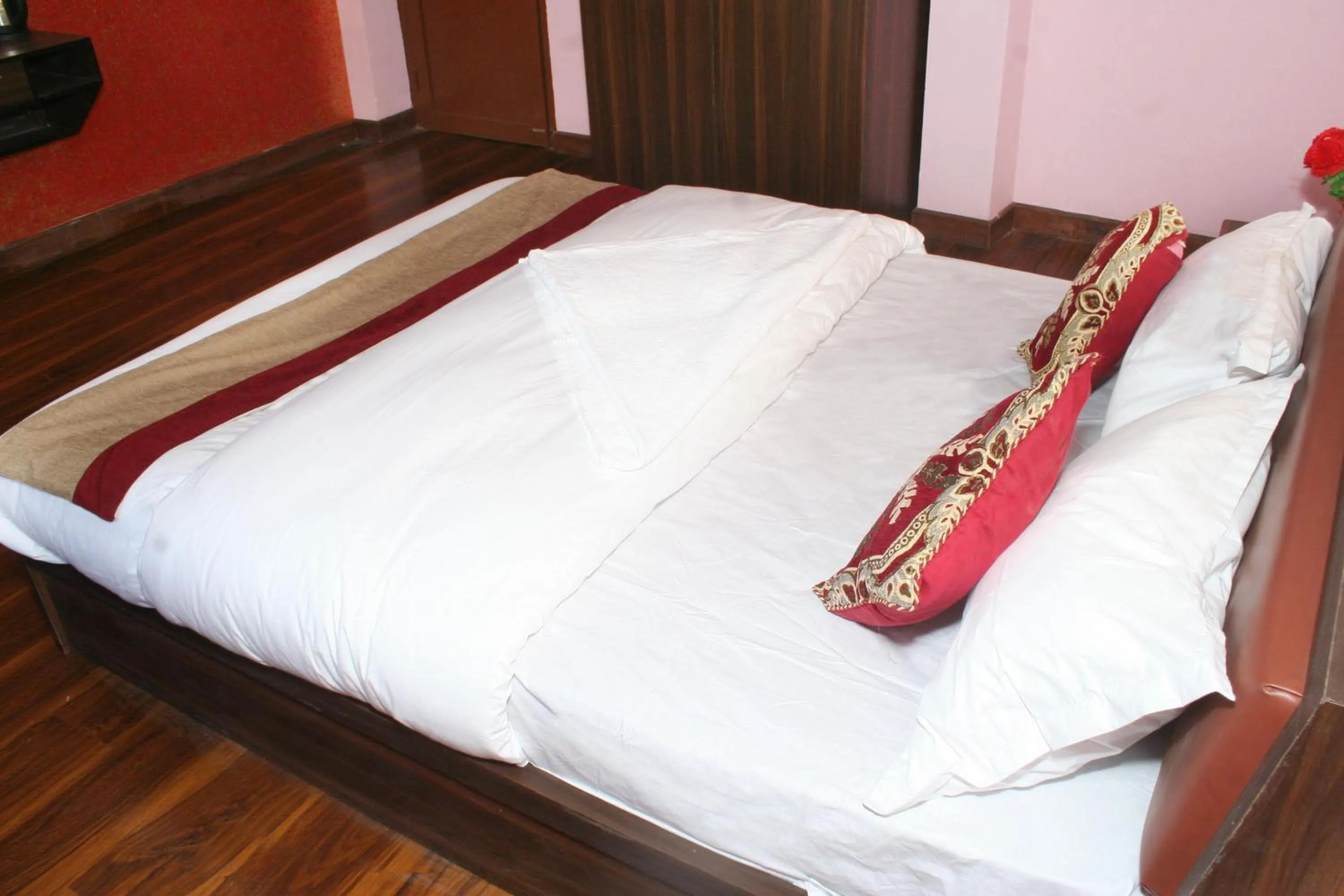 Bed in Sitapaila Home Stay and Apartment