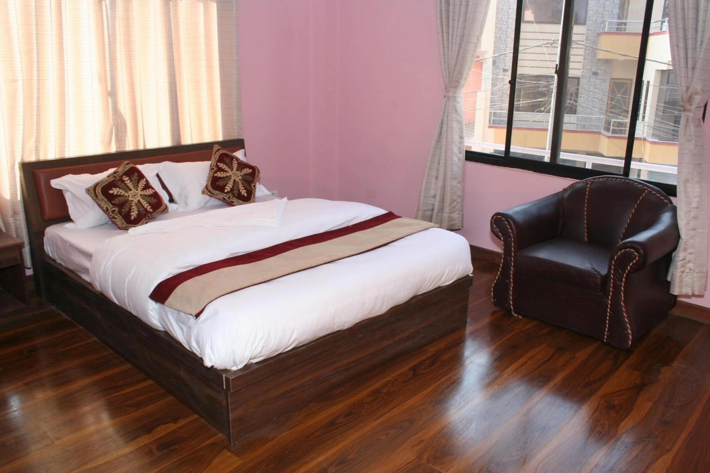 Bed in Sitapaila Home Stay and Apartment