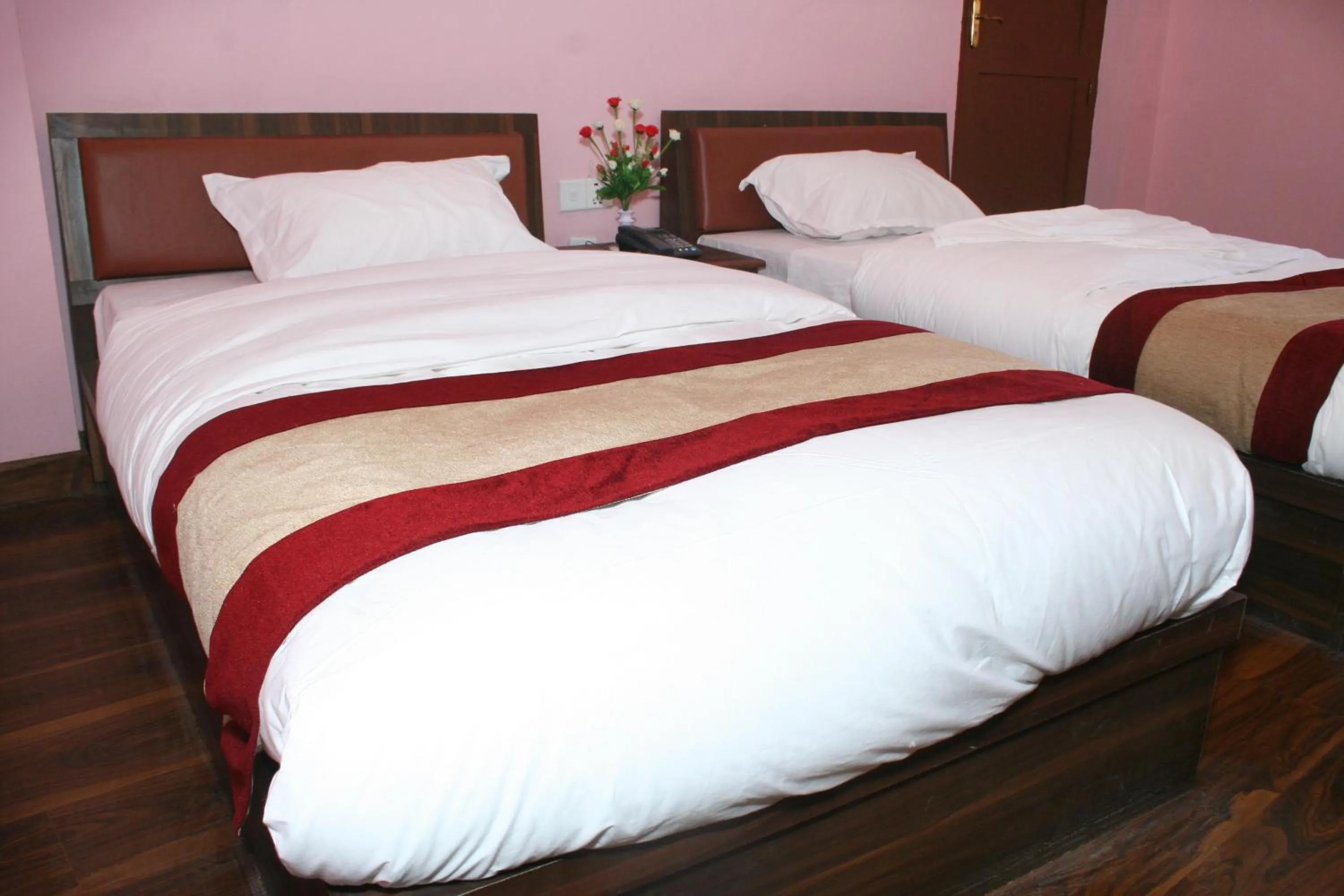 Bed in Sitapaila Home Stay and Apartment