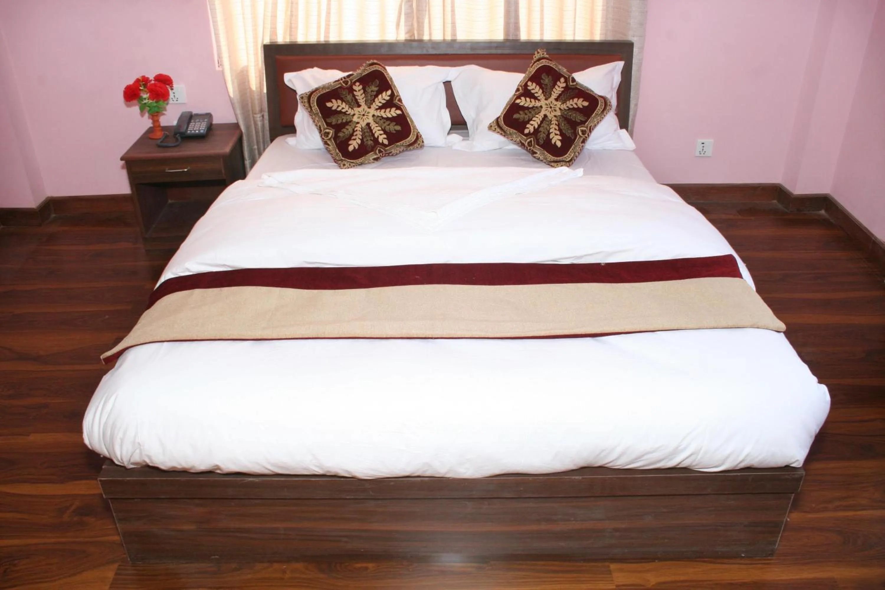 Bed in Sitapaila Home Stay and Apartment