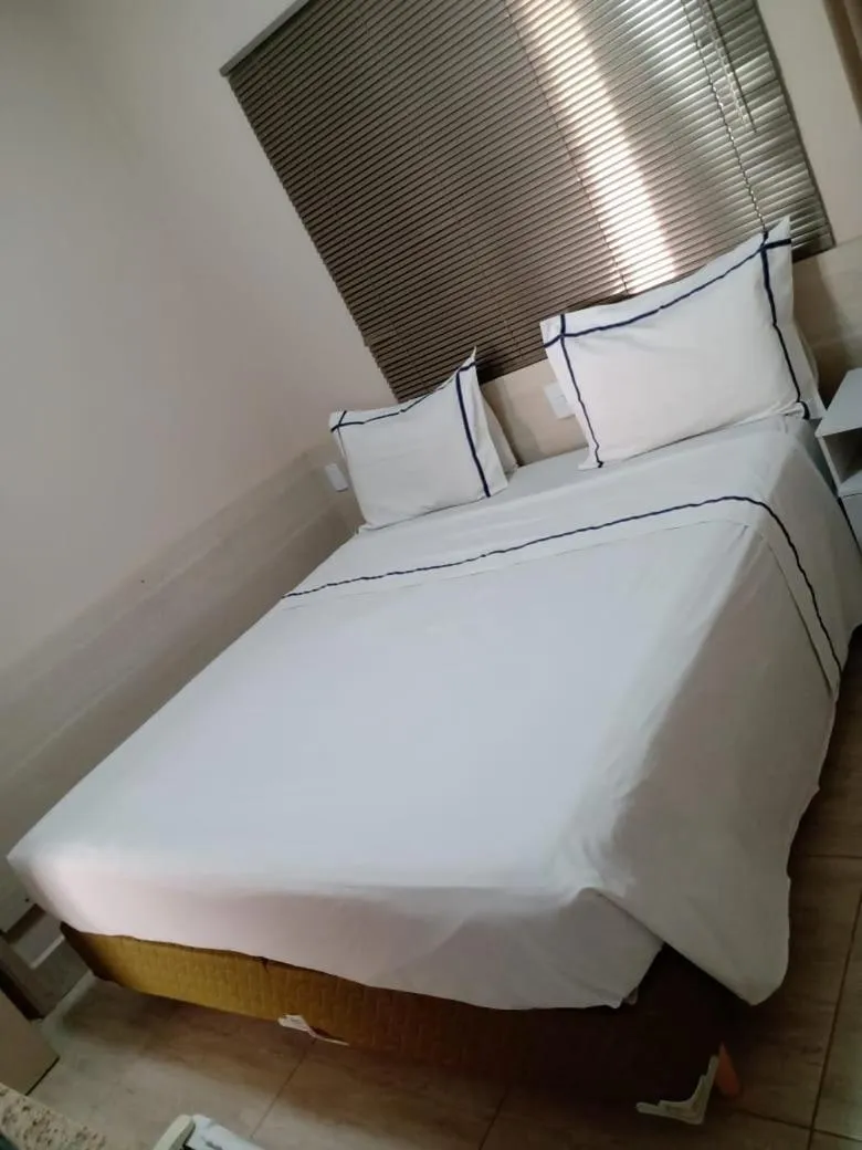 Bed in Leme Plaza Hotel
