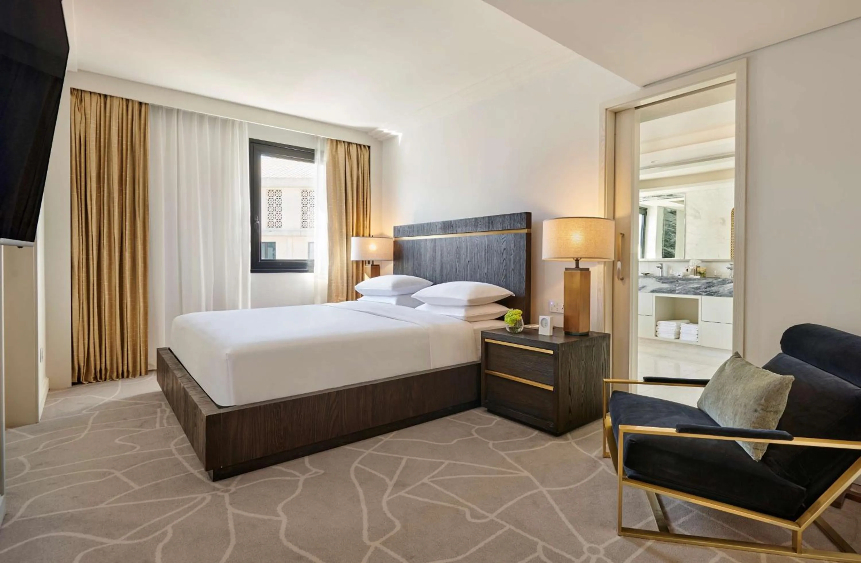 Photo of the whole room, Bed in Hyatt Regency Addis Ababa