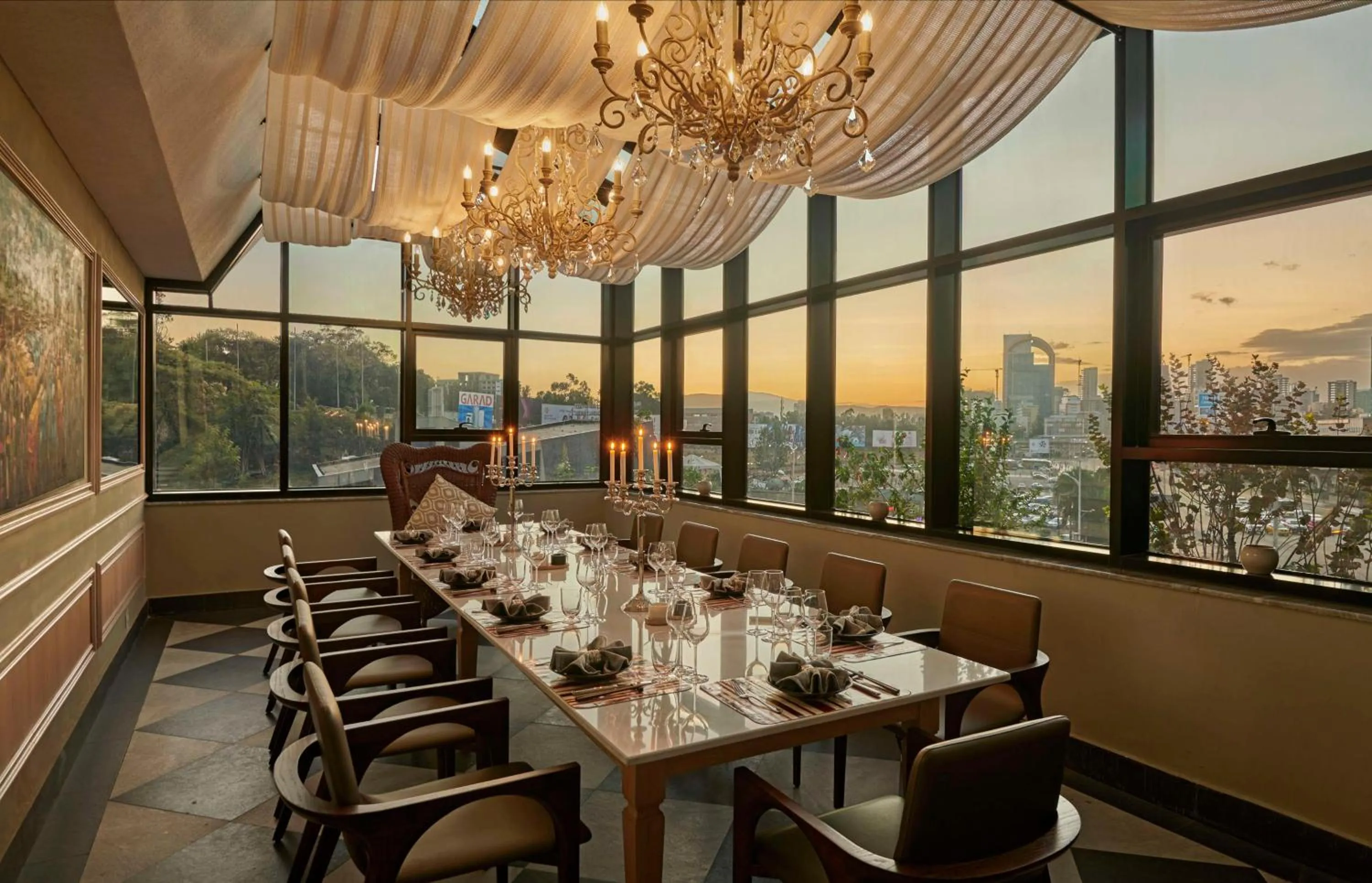 Restaurant/places to eat in Hyatt Regency Addis Ababa