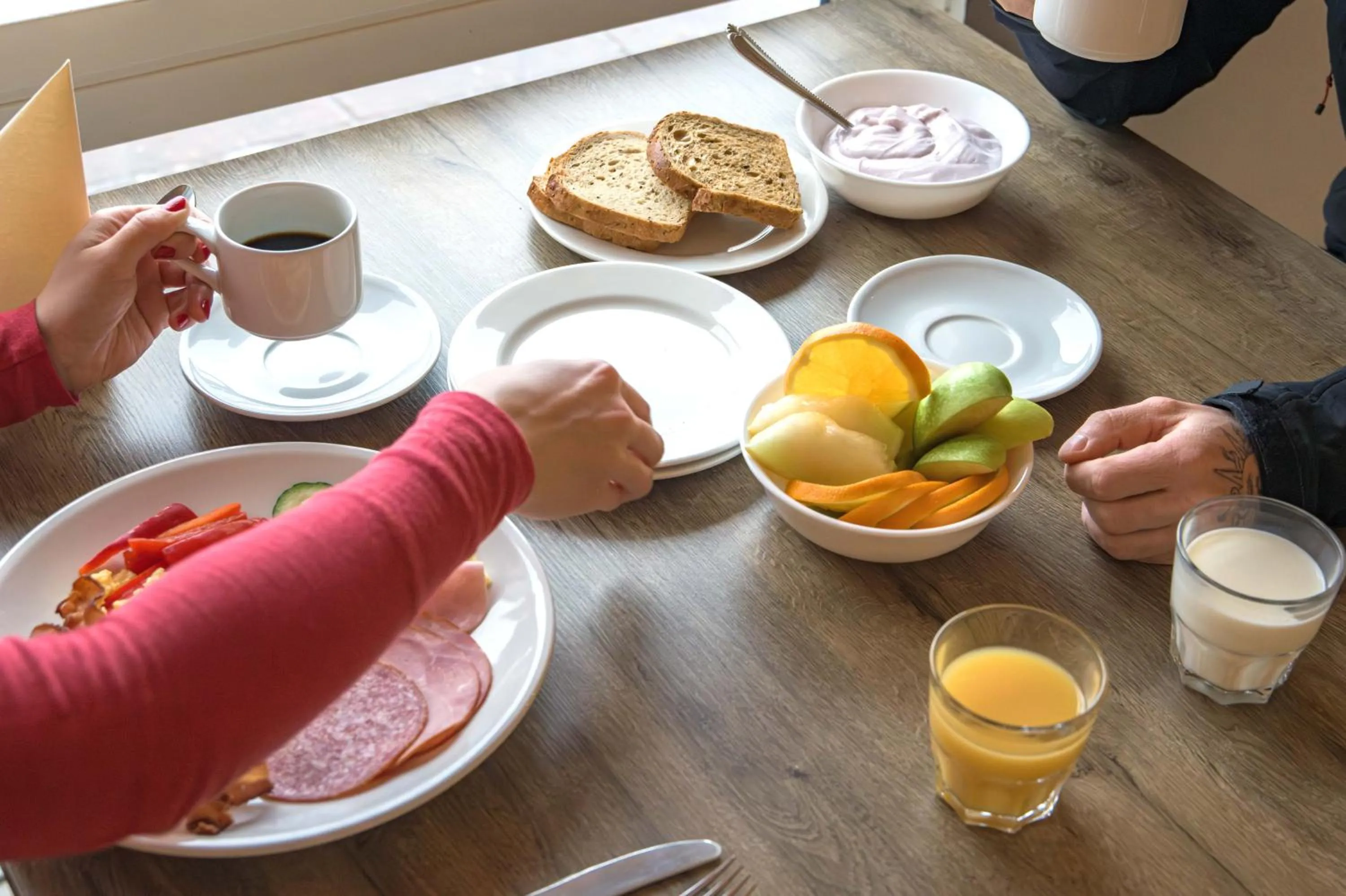 Breakfast in Hótel Eldhestar