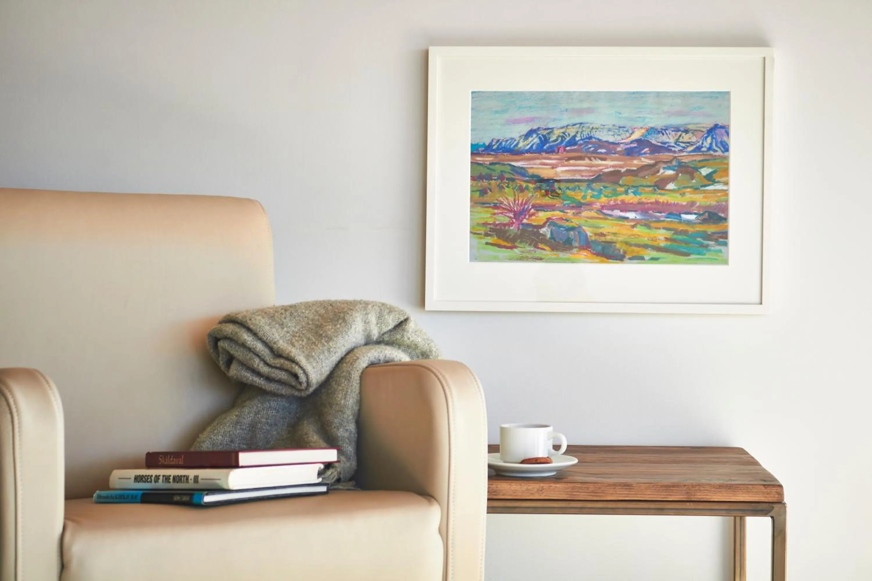 Lounge or bar in Hótel Eldhestar