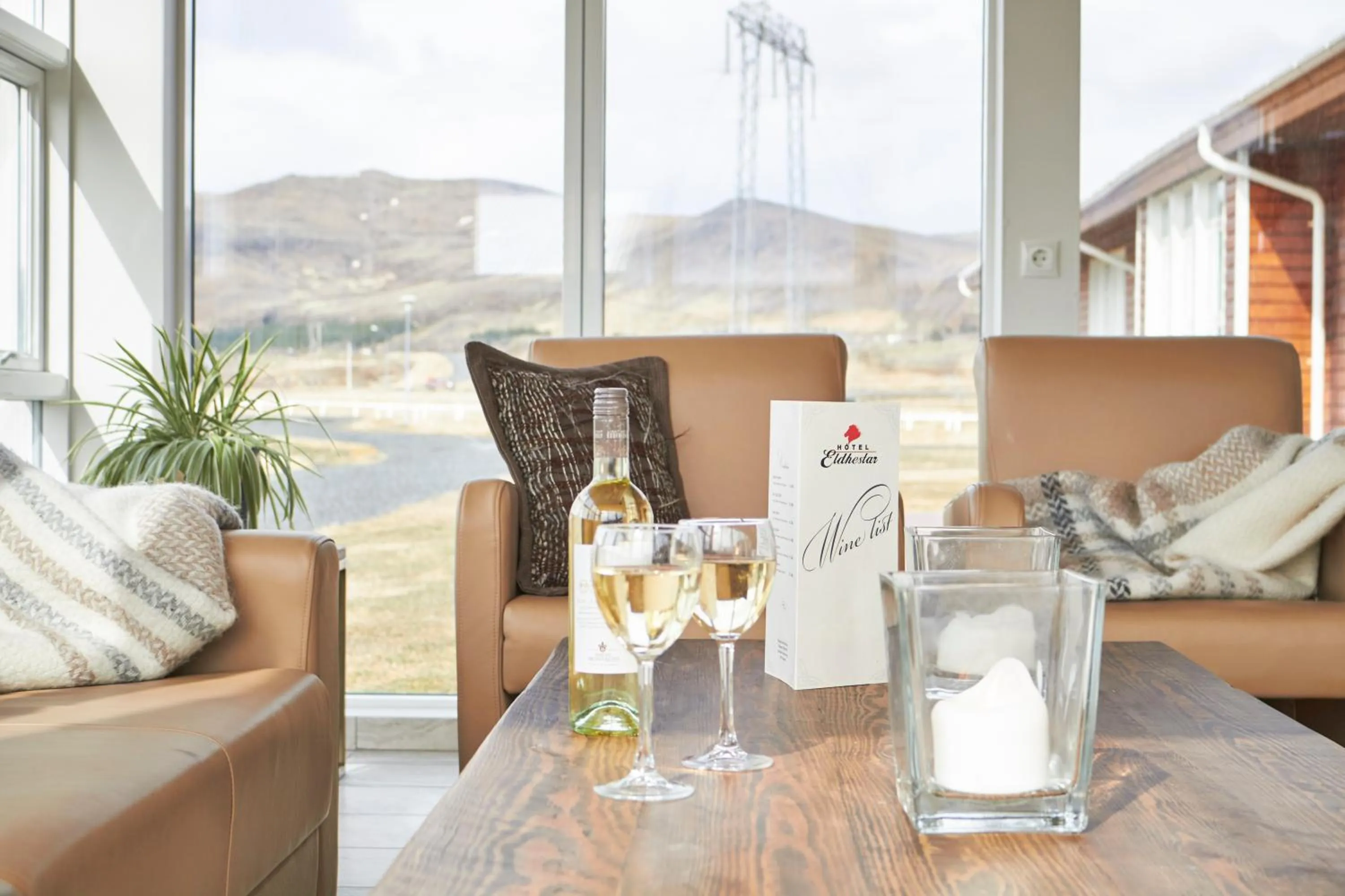 Drinks in Hótel Eldhestar