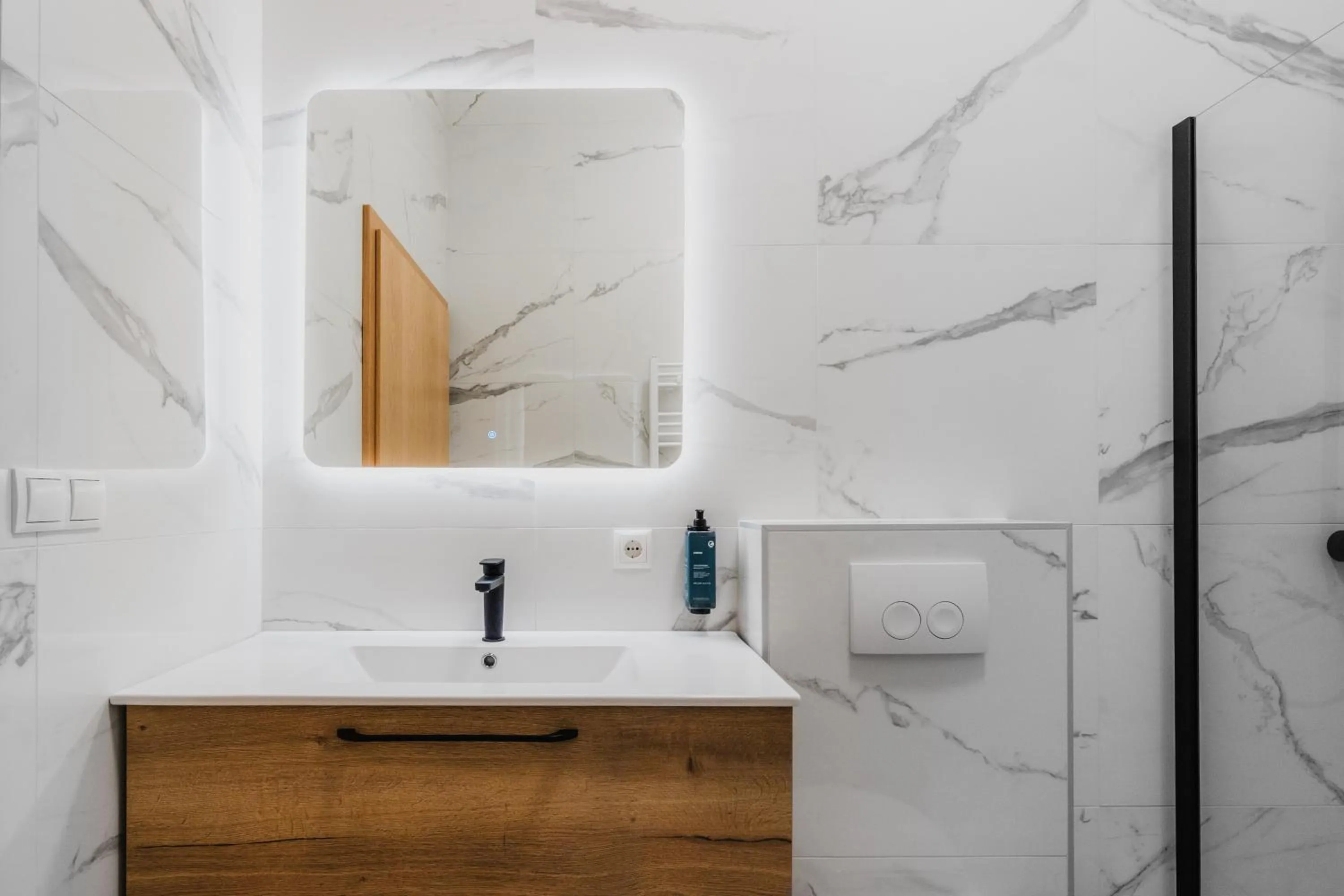 Bathroom in Hótel Eldhestar